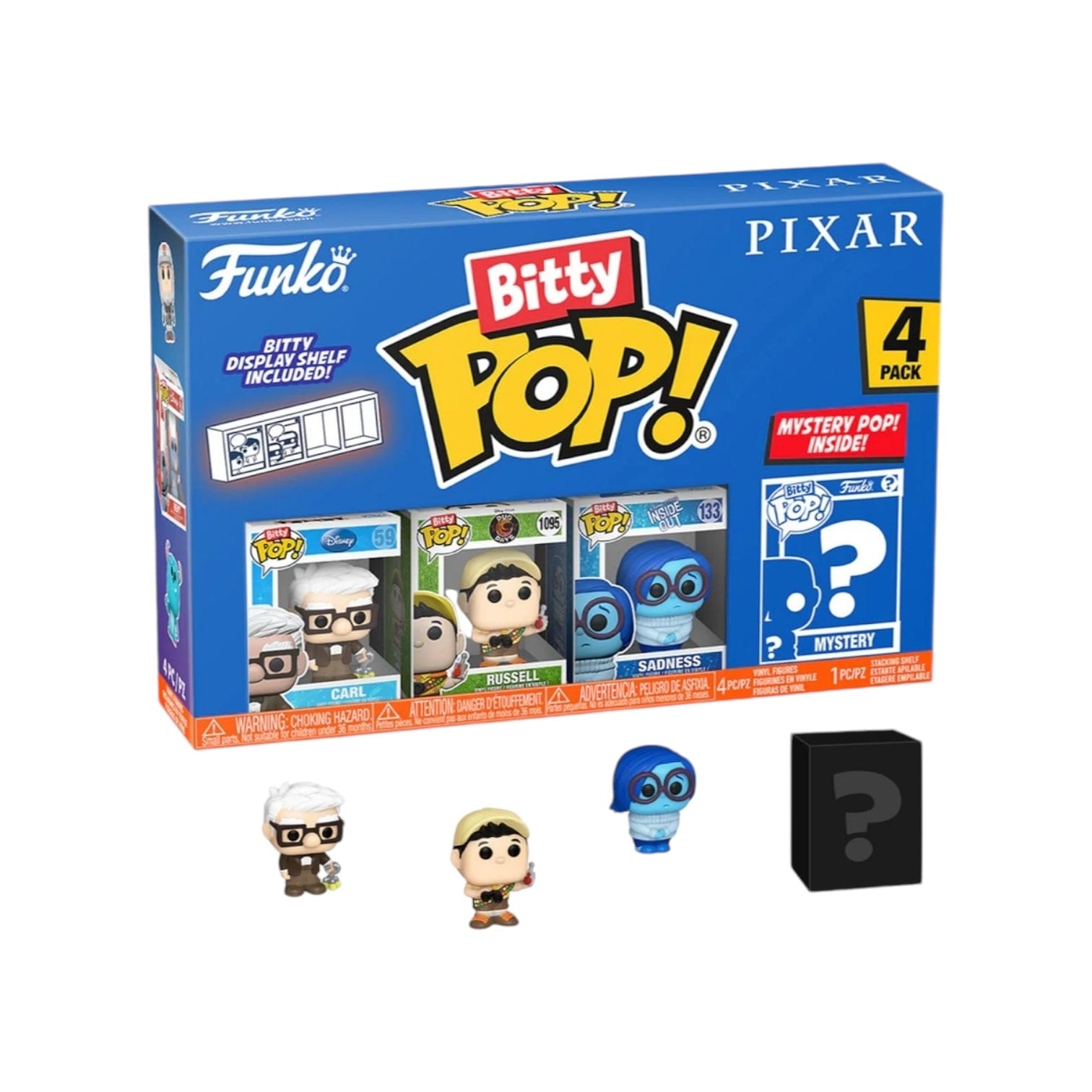 Disney Carl 4 pack Funko Bitty Pop! - Disney Pixar