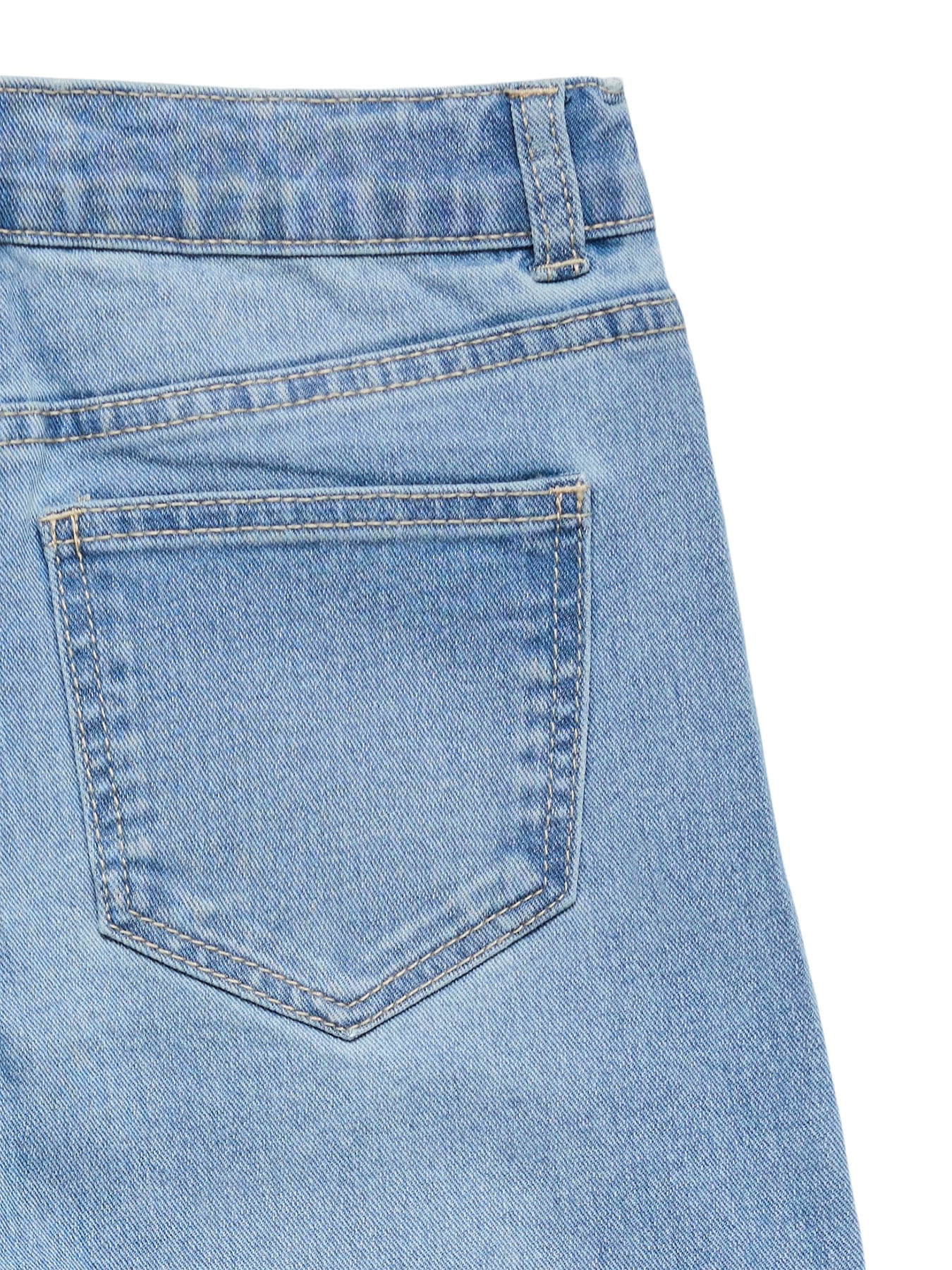 Vero Moda Kids’ Daisy Wide Denim Jeans Blue