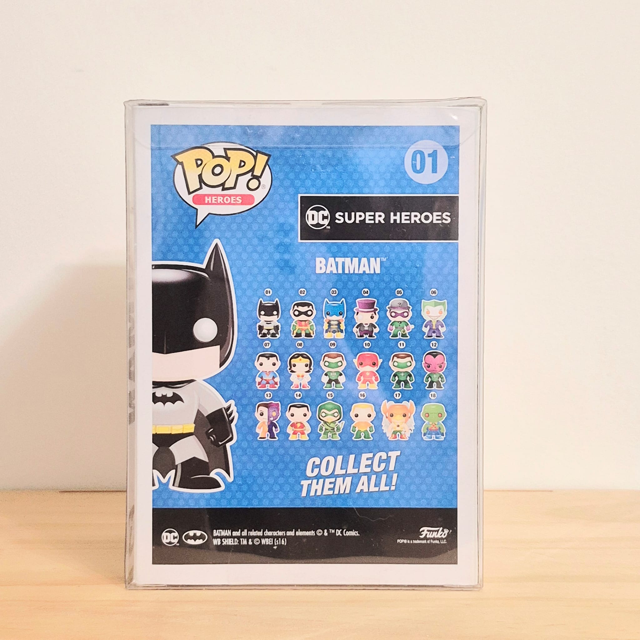 Jezzstah17 #01 Batman (Rainbow Variant) (2016 New York Comic Con Limited Edition) - Funko Pop! Heroes DC Super Heroes