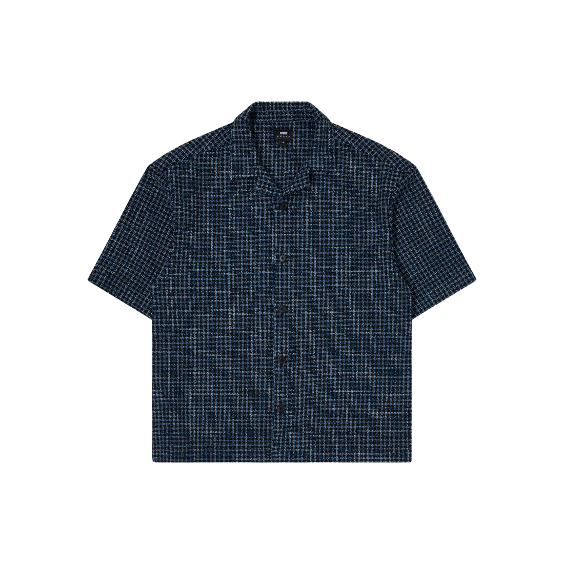 Edwin Saga Shirt Ss Blue / Black