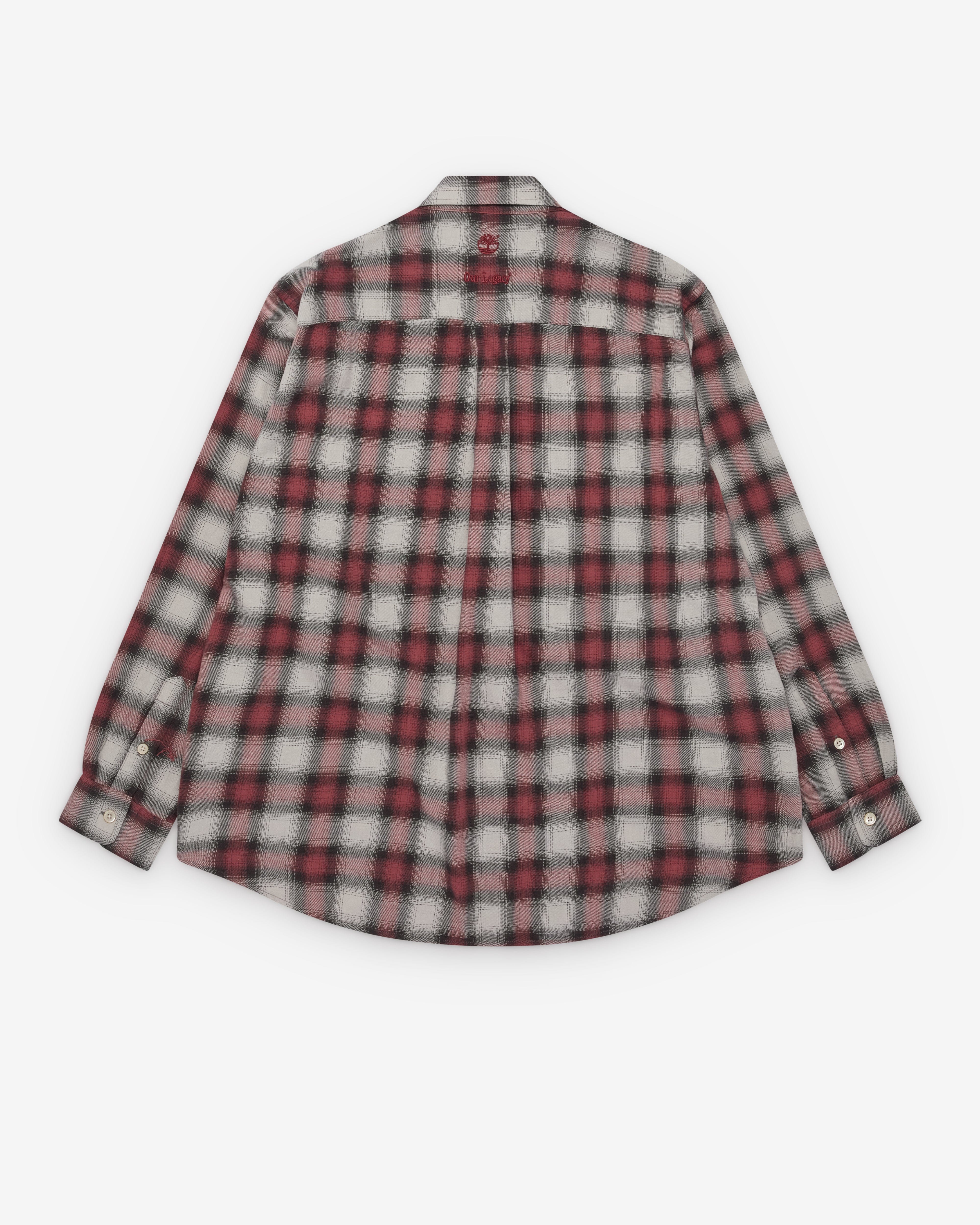 Our Legacy - Men's Timberland Check Shirt - (Red)