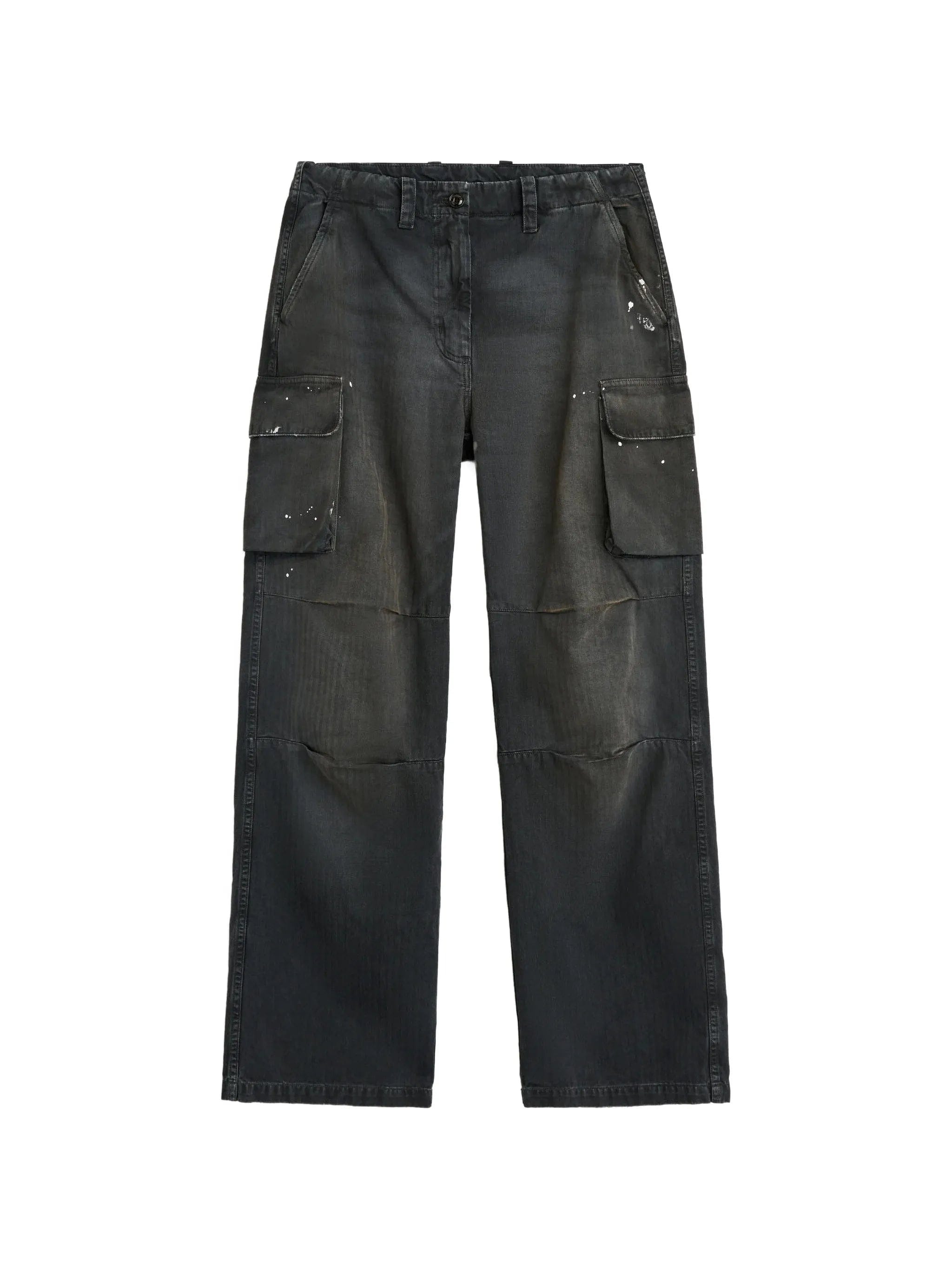 OUR Legacy Peak cargo herringbone trousers