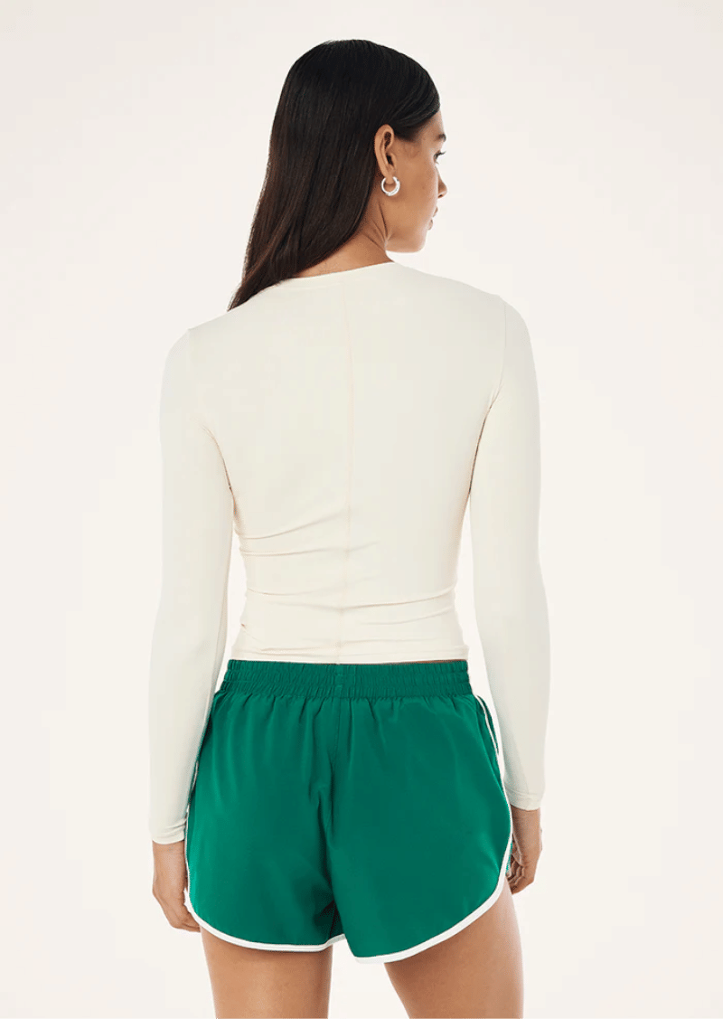 P.E Nation Foundation Long Sleeve Top (Whisper White)