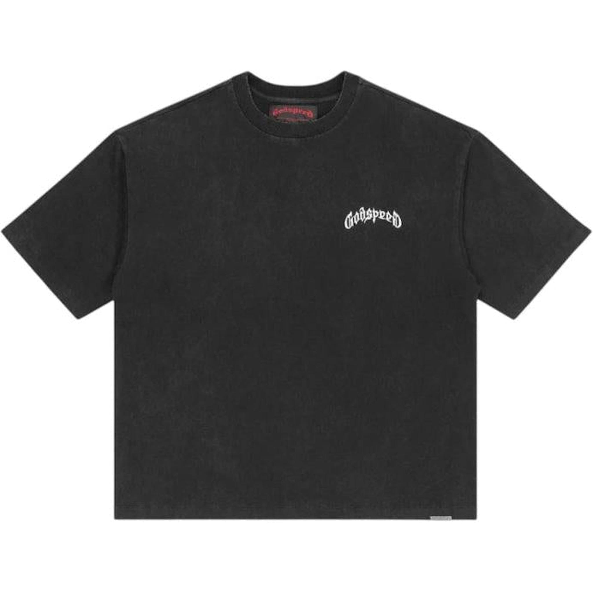 Godspeed Vital Black Necessi T-Shirt Black/White