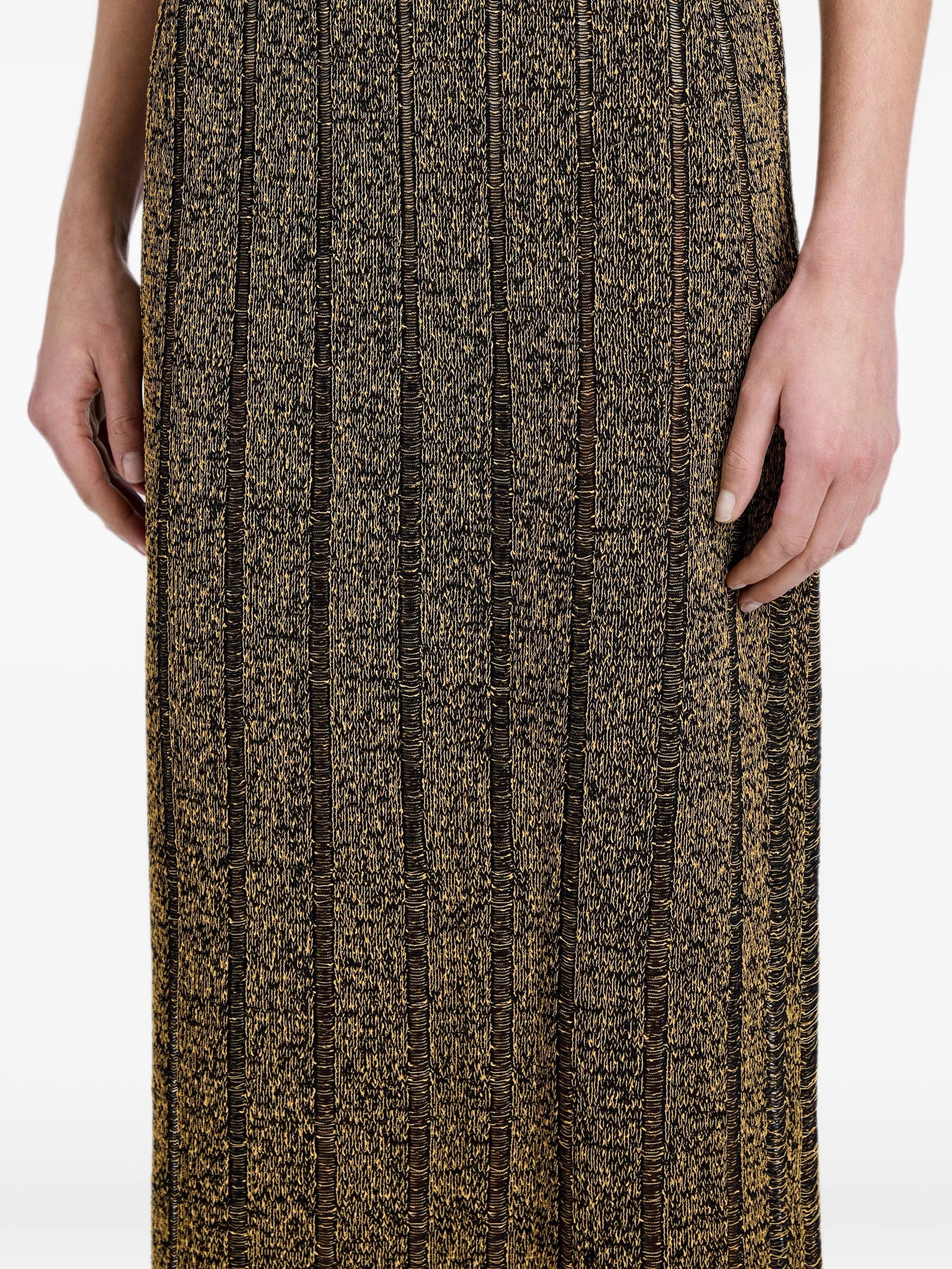 Proenza Schouler Maelle skirt in drop needle tweed