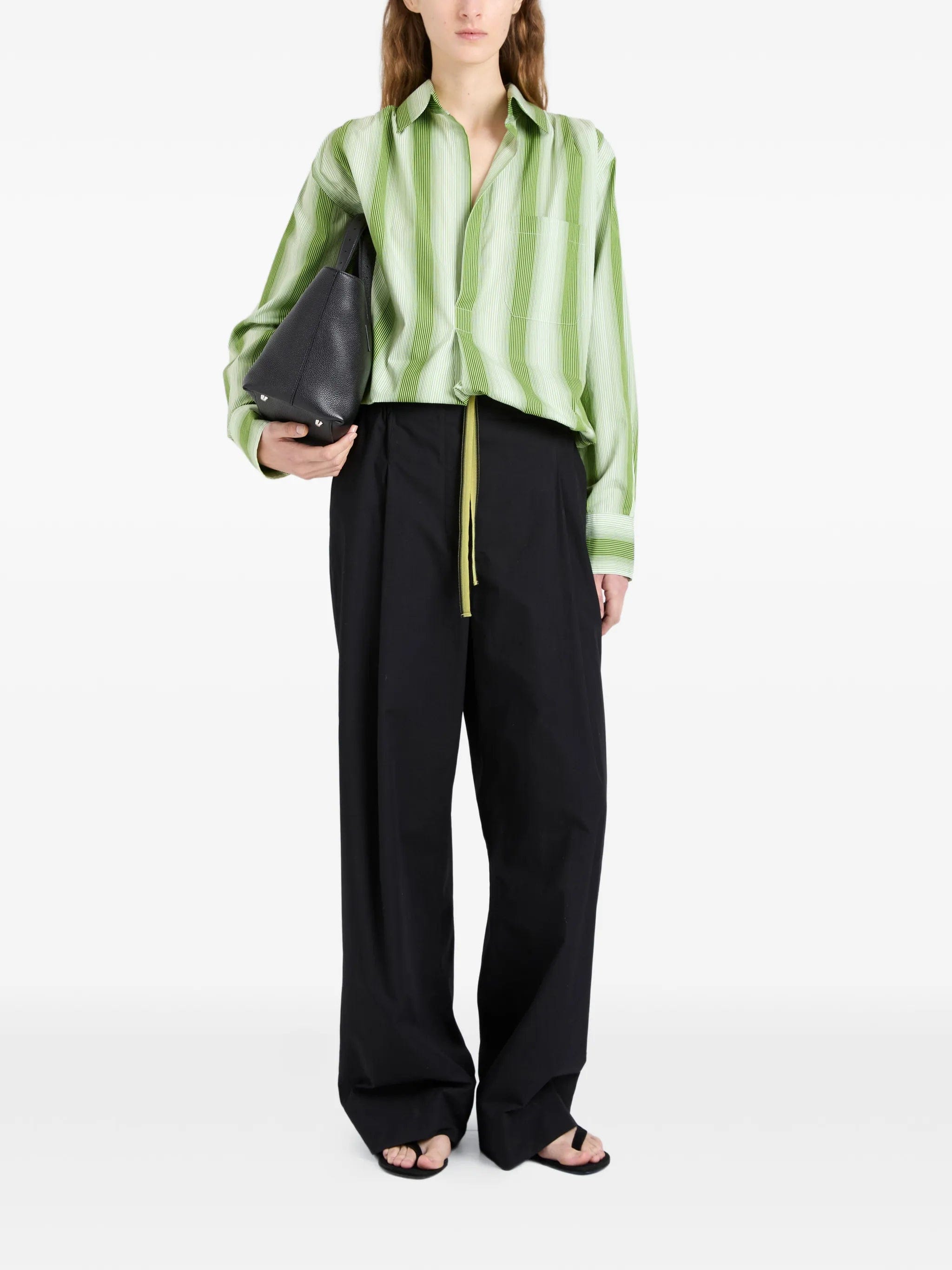 Proenza Schouler Lissia pleated trousers