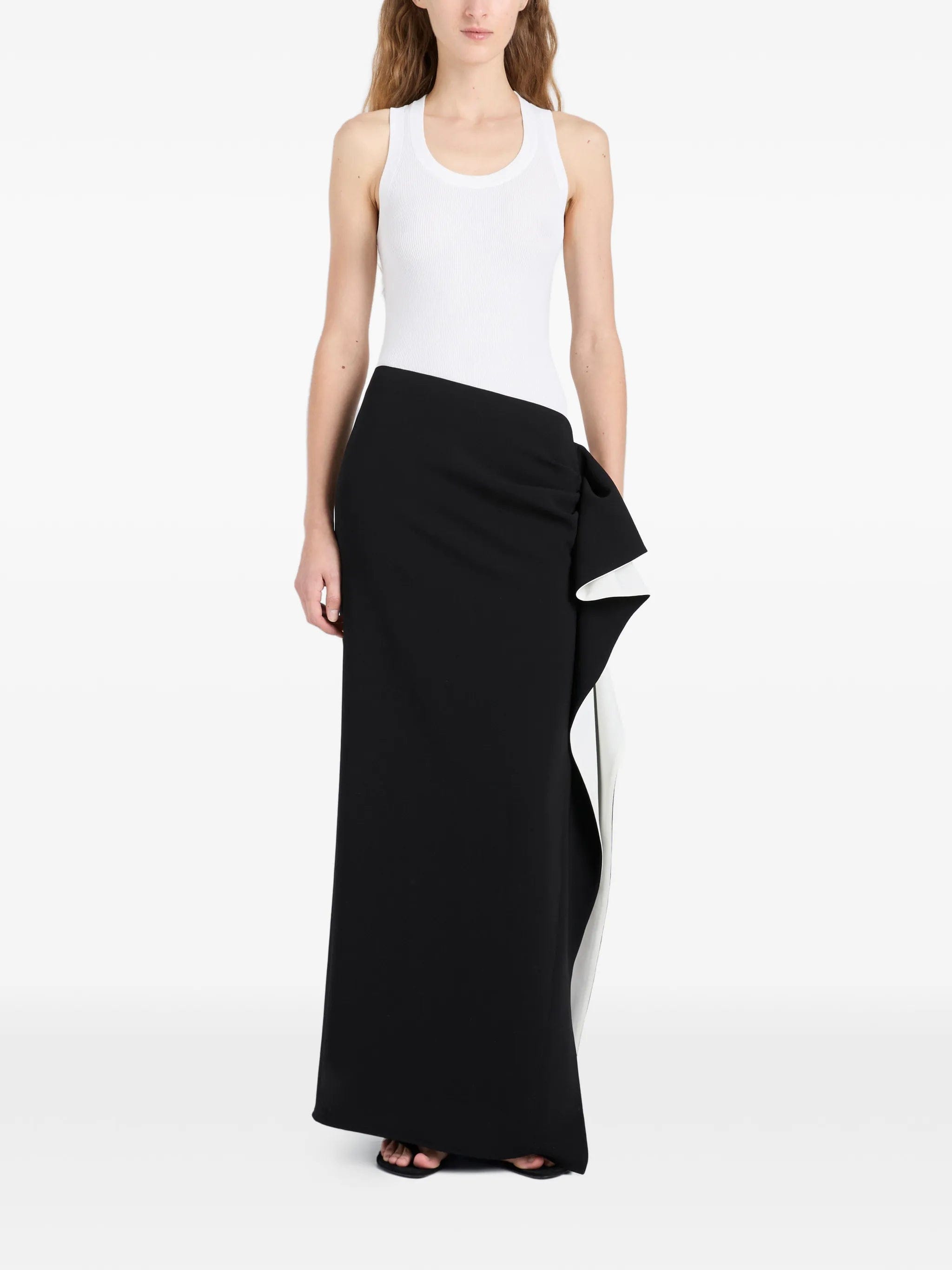 Proenza Schouler Cella ruffled maxi skirt