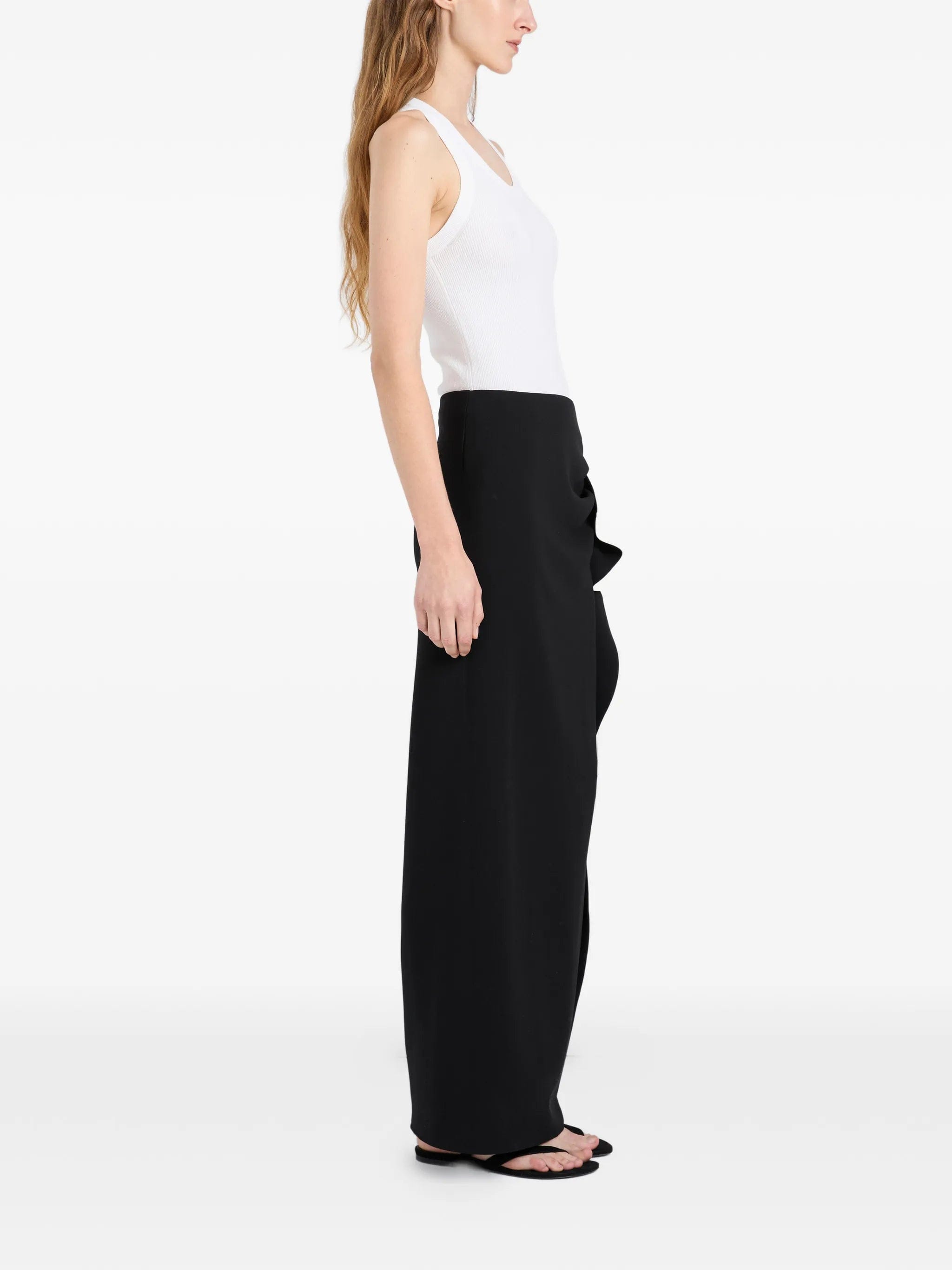Proenza Schouler Cella ruffled maxi skirt