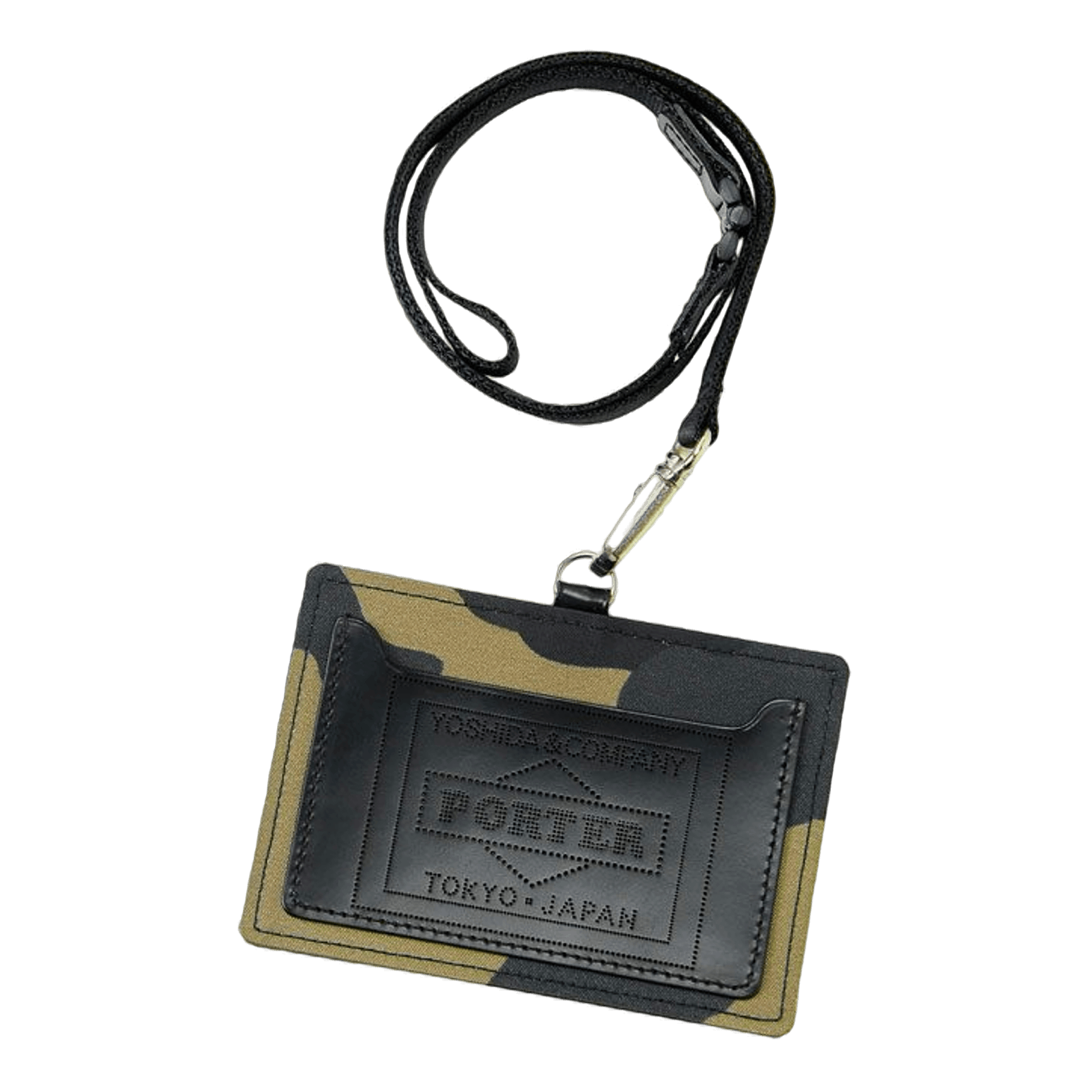 Porter Camouflage Wallet Id Case Woodland Khaki