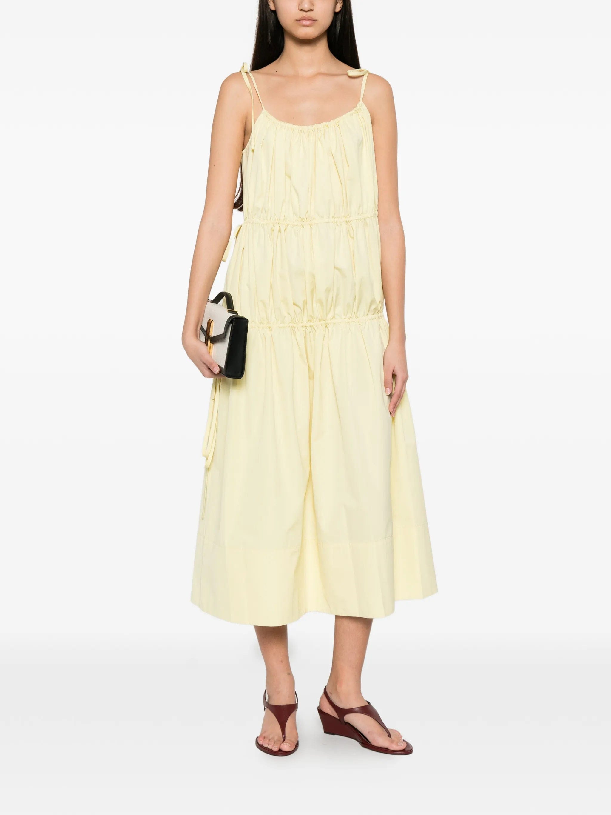 Liberowe Ella tiered midi dress