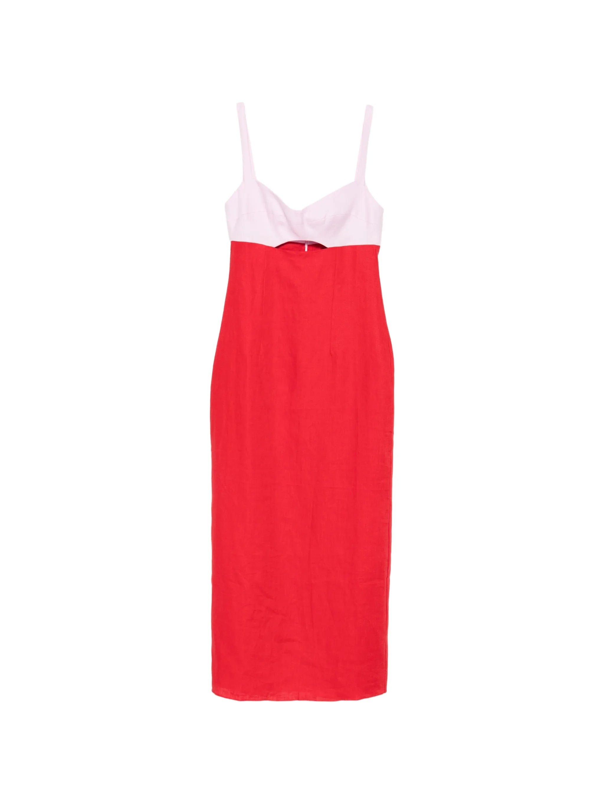 Cala de la Cruz Nara cut - out midi dress