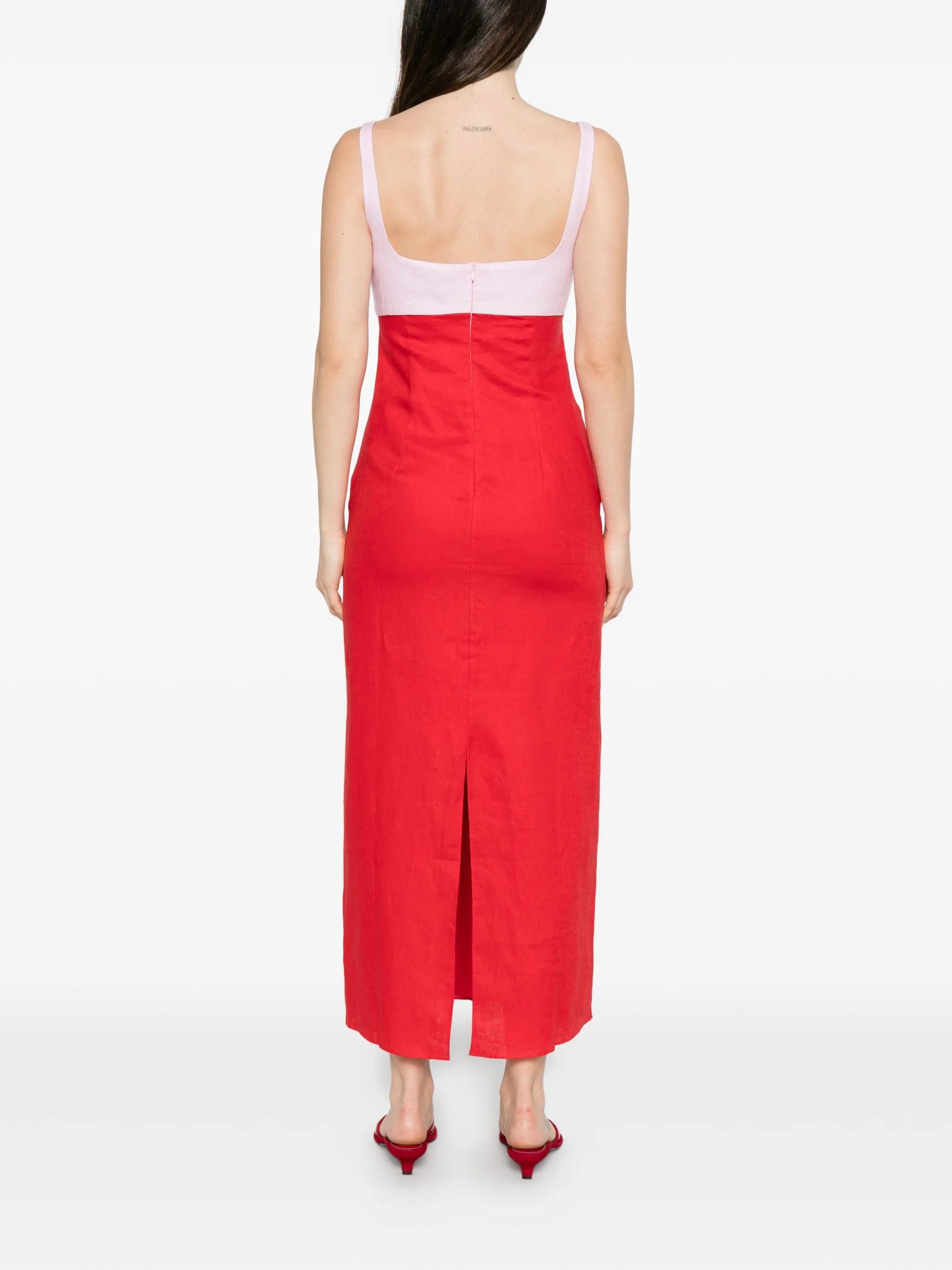 Cala de la Cruz Nara cut - out midi dress