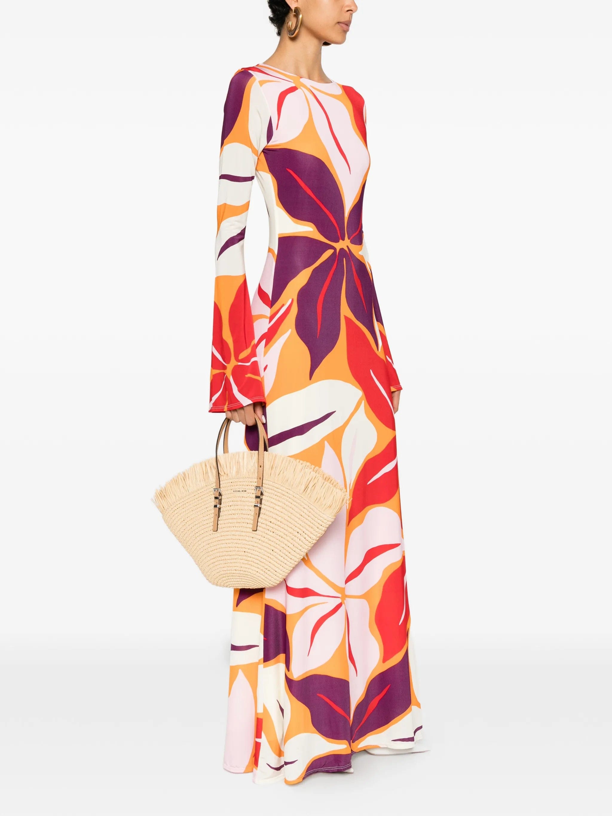 Cala de la Cruz Amay floral maxi dress