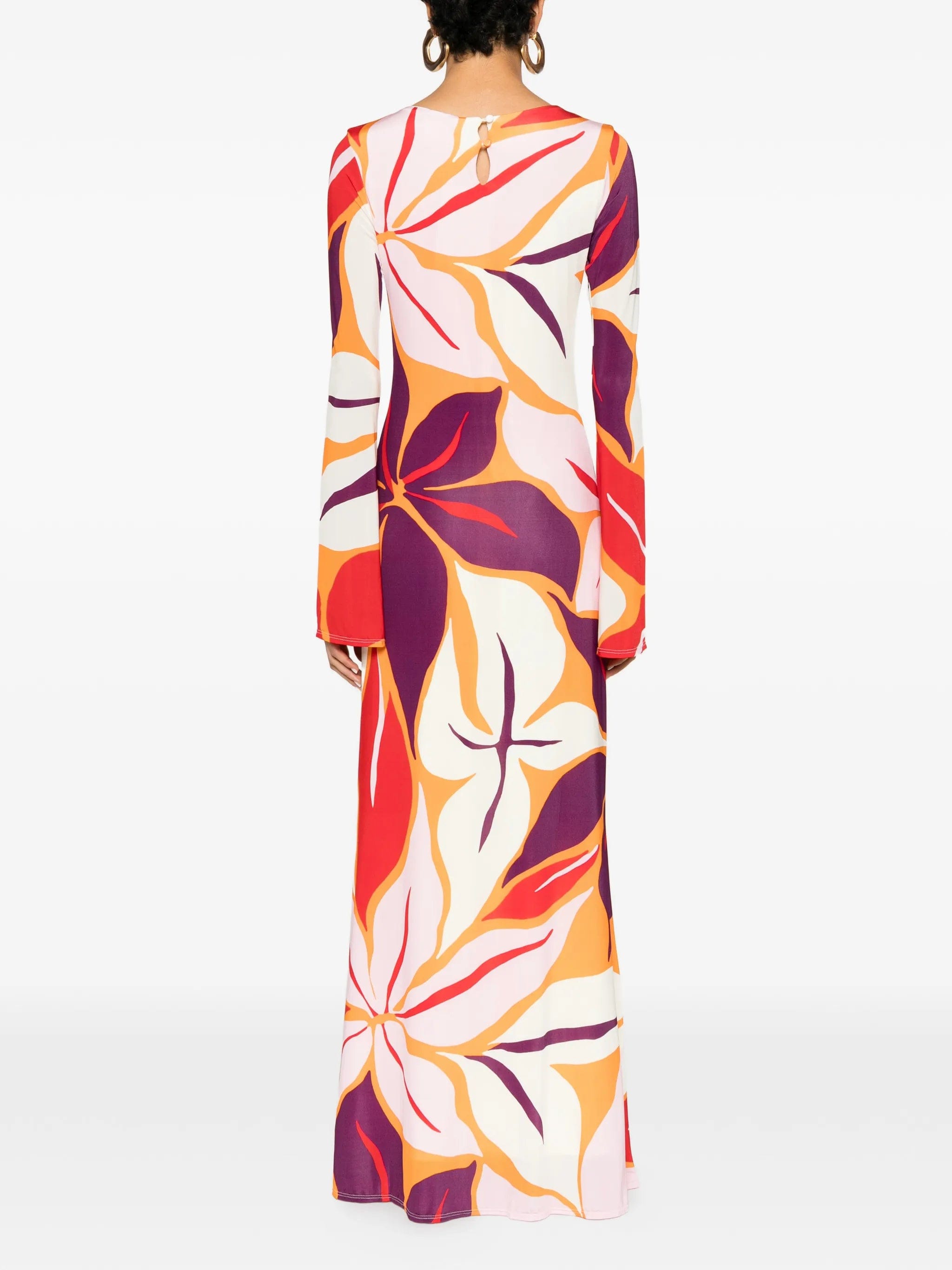 Cala de la Cruz Amay floral maxi dress