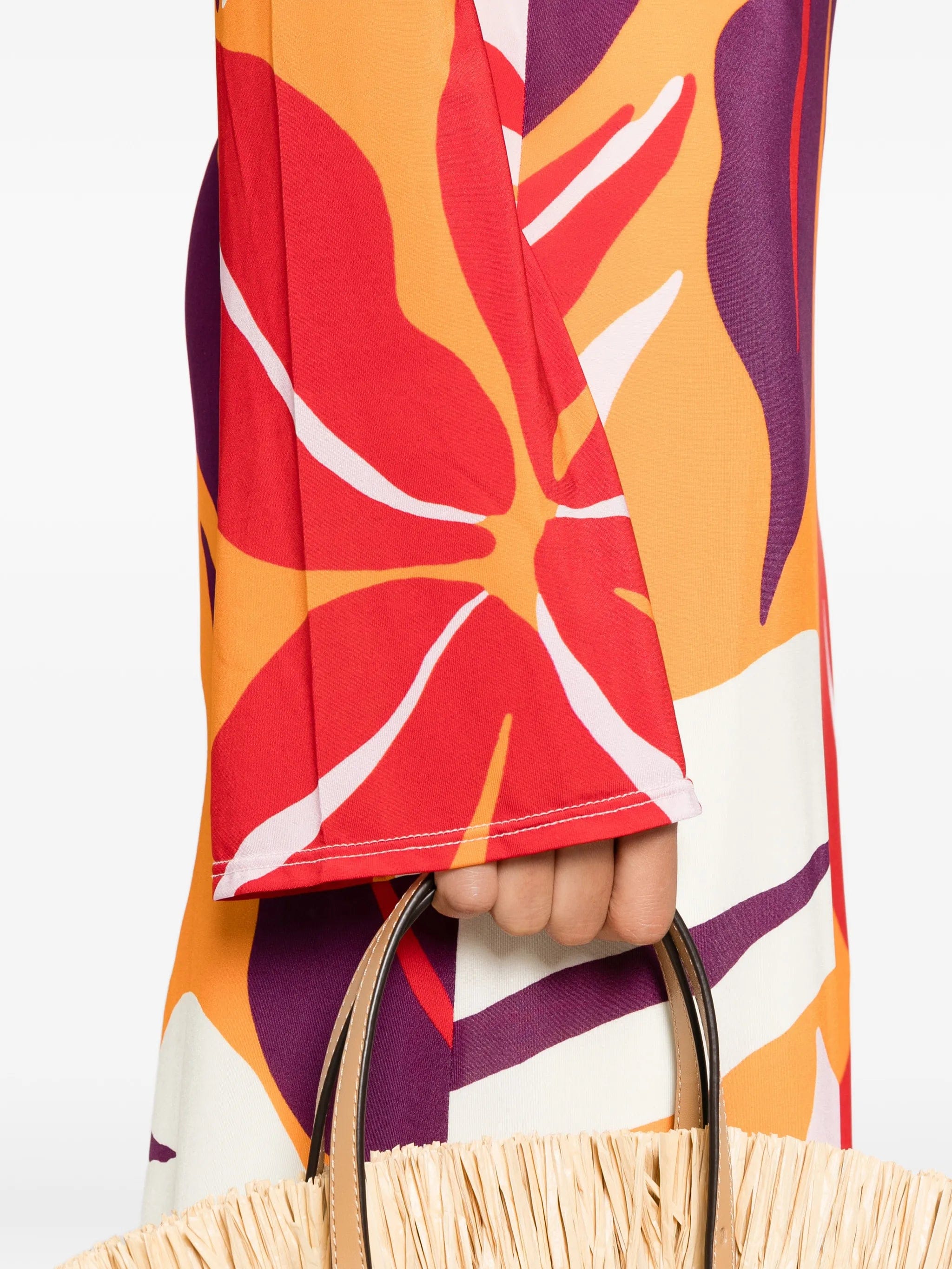 Cala de la Cruz Amay floral maxi dress