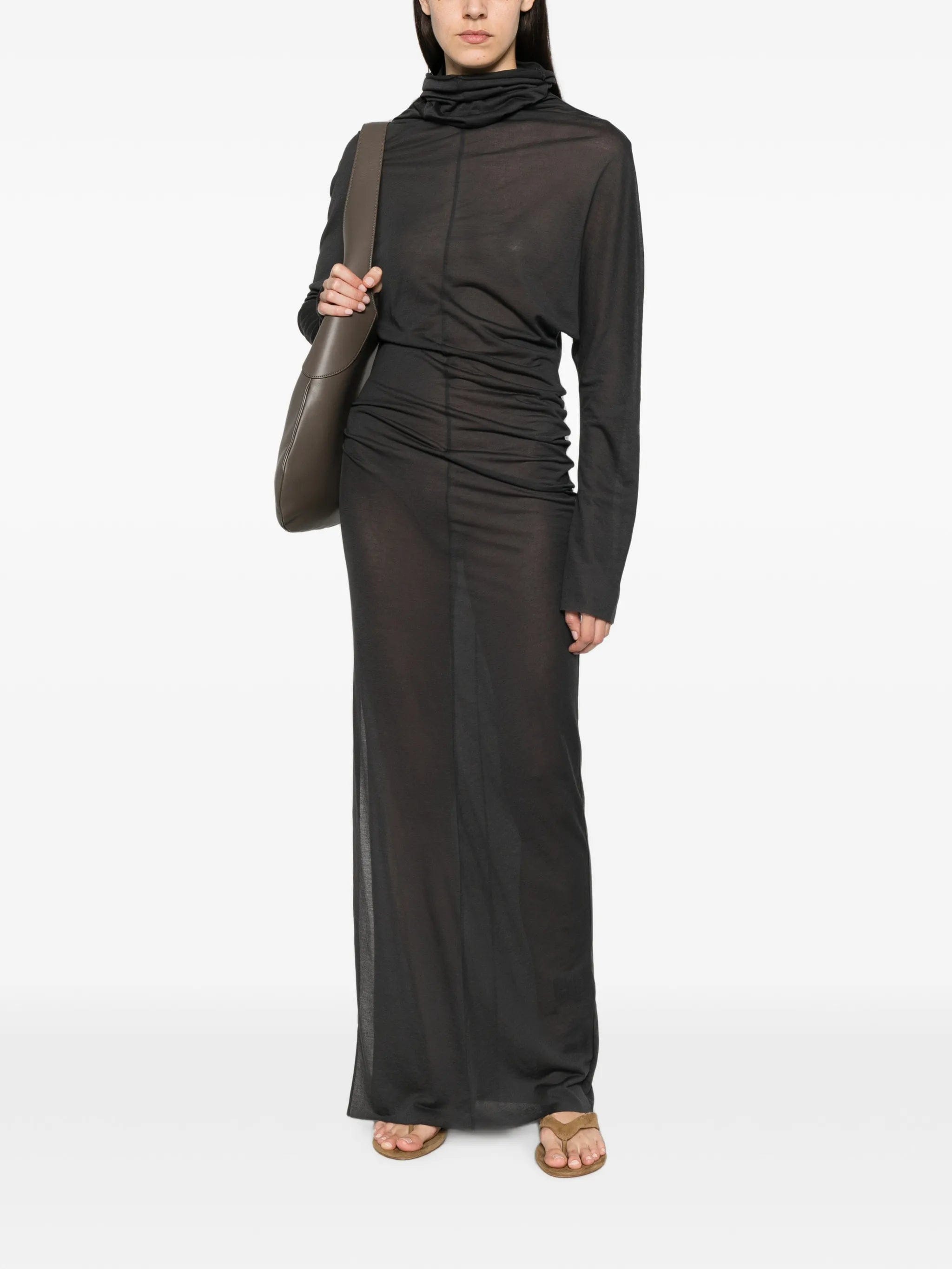 Soeur Lola ruched maxi dress