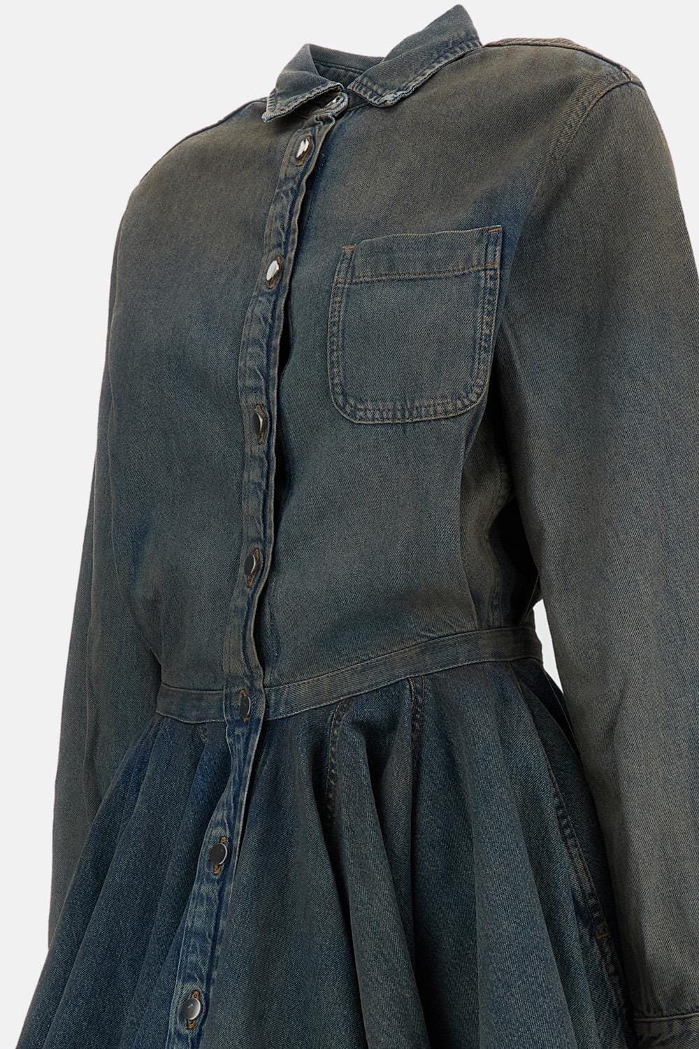 Haikure MINI ABITO SHILA ZIGGY BLUE