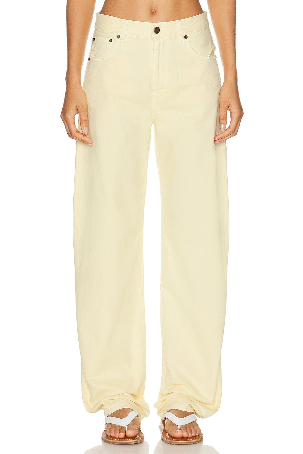Haikure Bibi Twill 45 Wide Leg Pant