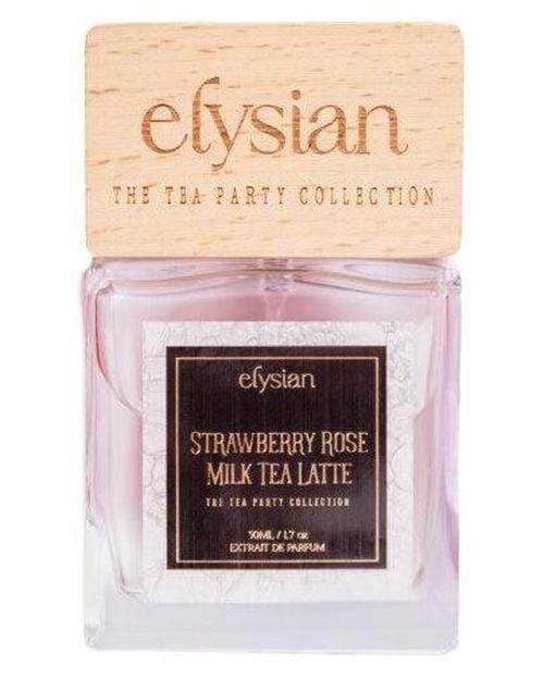 Elysian Strawberry Rose Milk Tea Latte