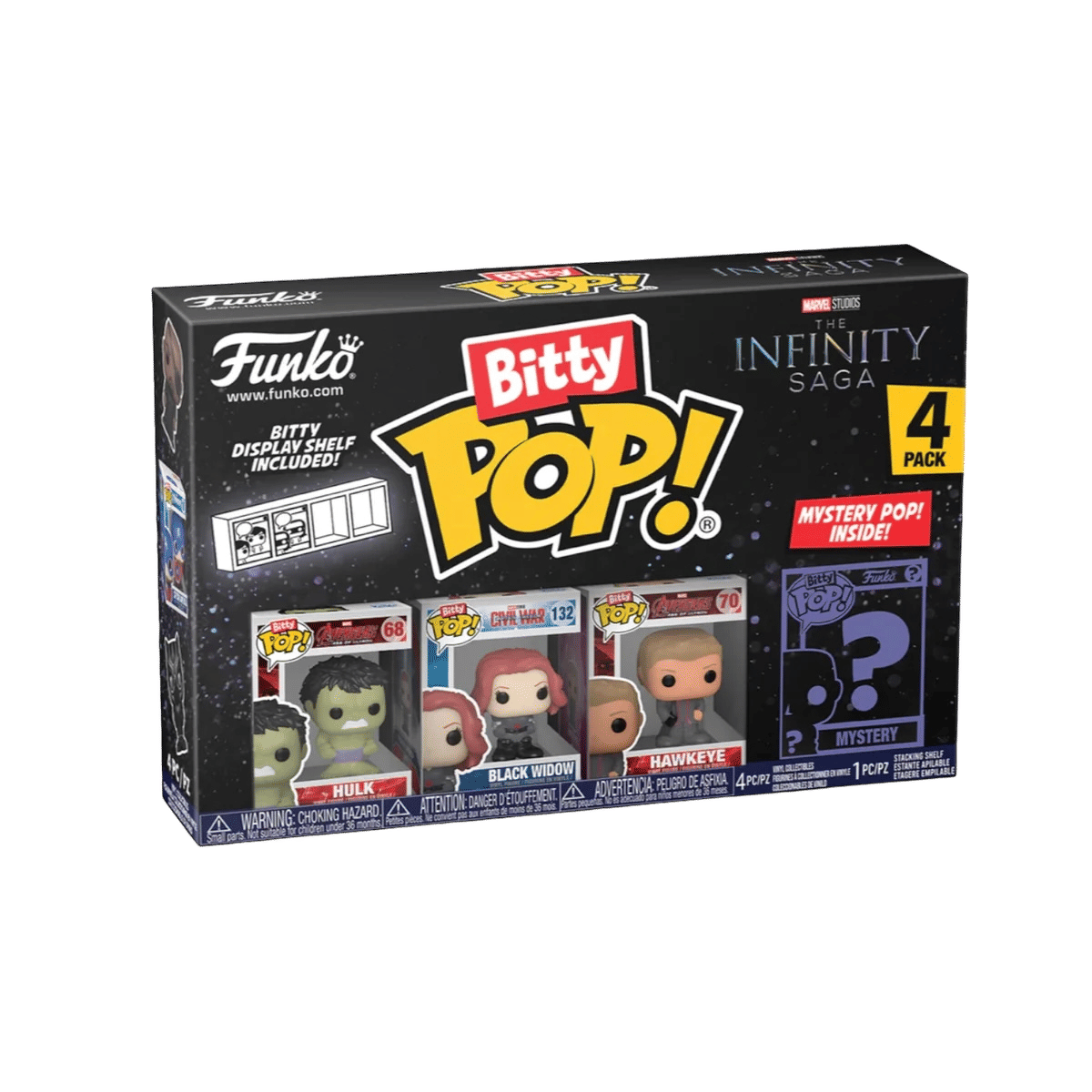 INFINITY Hulk 4 pack Bitty POP! - The Infinity Saga - Chance of Chase