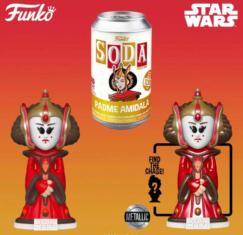 Limited Funko Vinyl SODA: Padme Amidala 12,500 Limited Edition (1 in 6 Chance at Chase)