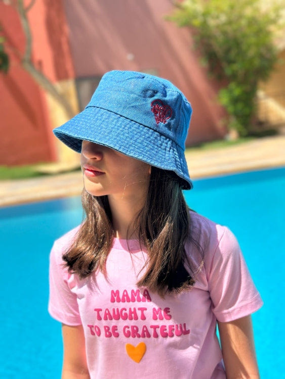 SELF LOVE HEARTY BUCKET HAT (قبعة)