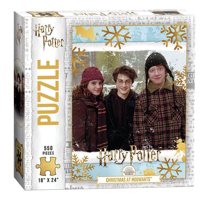 Usaopoly Harry Potter Christmas at Hogwarts Puzzle (550 Pieces)