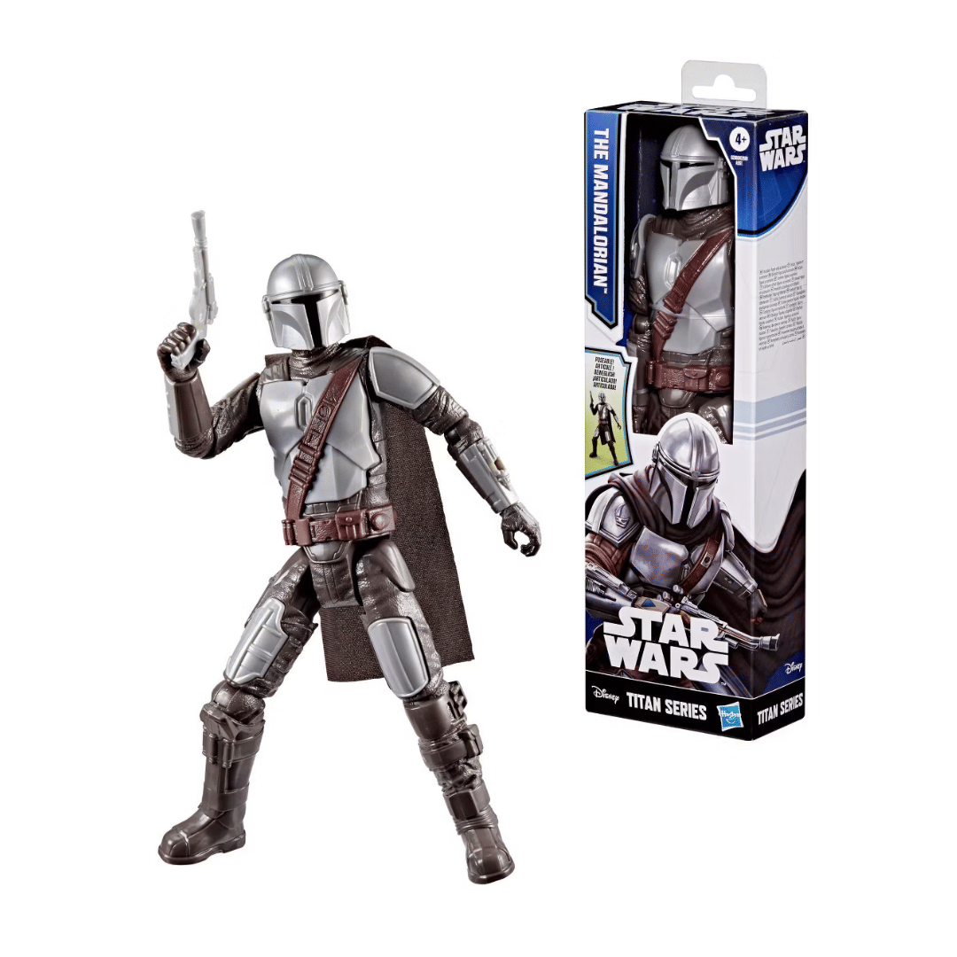 Hasbro Star Wars Titan Series Mandalorian Action Figure