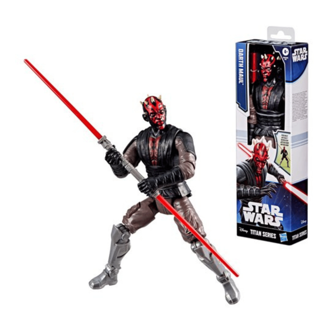 Hasbro Star Wars Titan Series 12 - Inch Darth Maul Action Figure