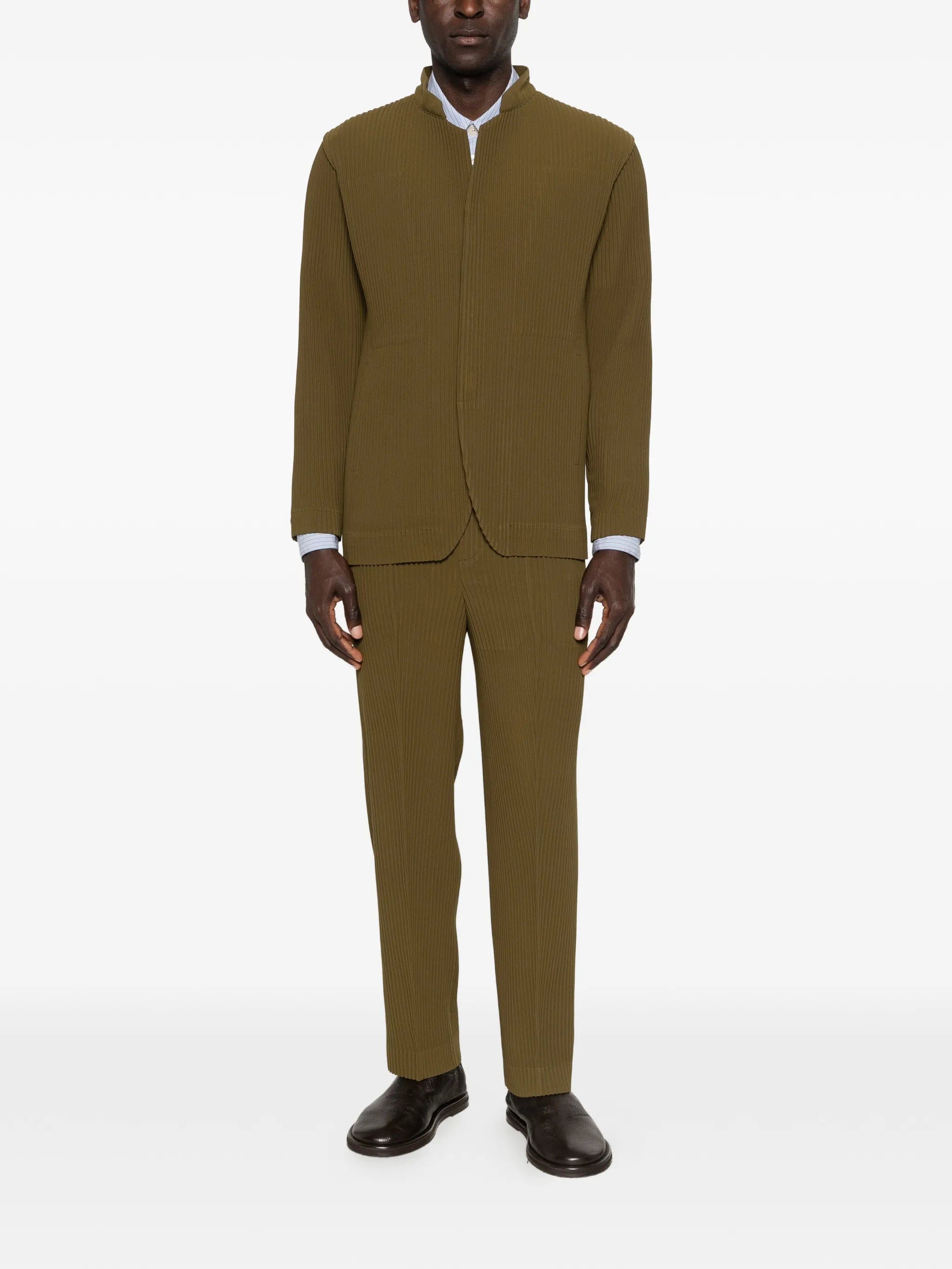 Homme Plissé Issey Miyake Tuxedo pleated trousers