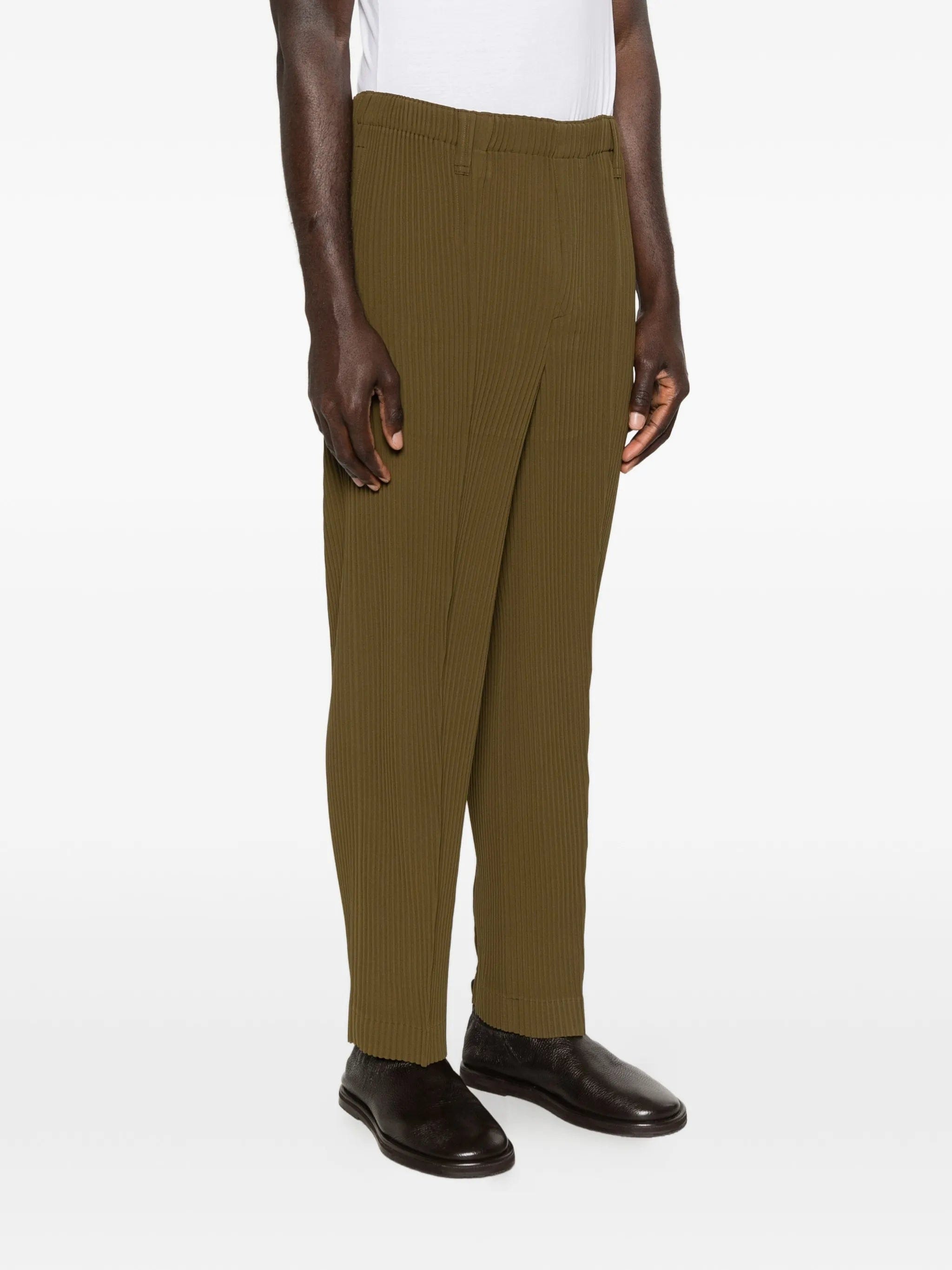 Homme Plissé Issey Miyake Tuxedo pleated trousers