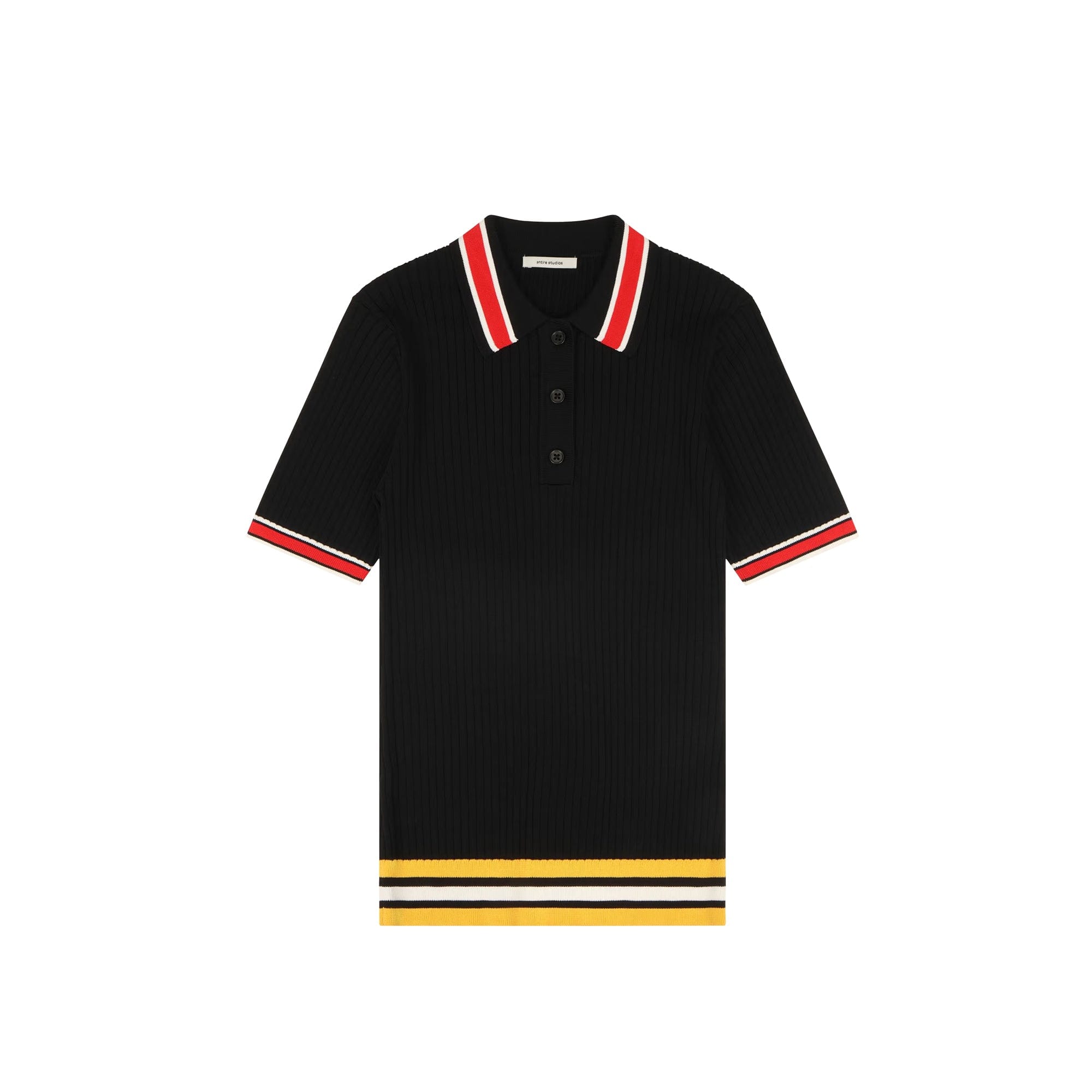 Entire Studios Ribbed Polo Shirt