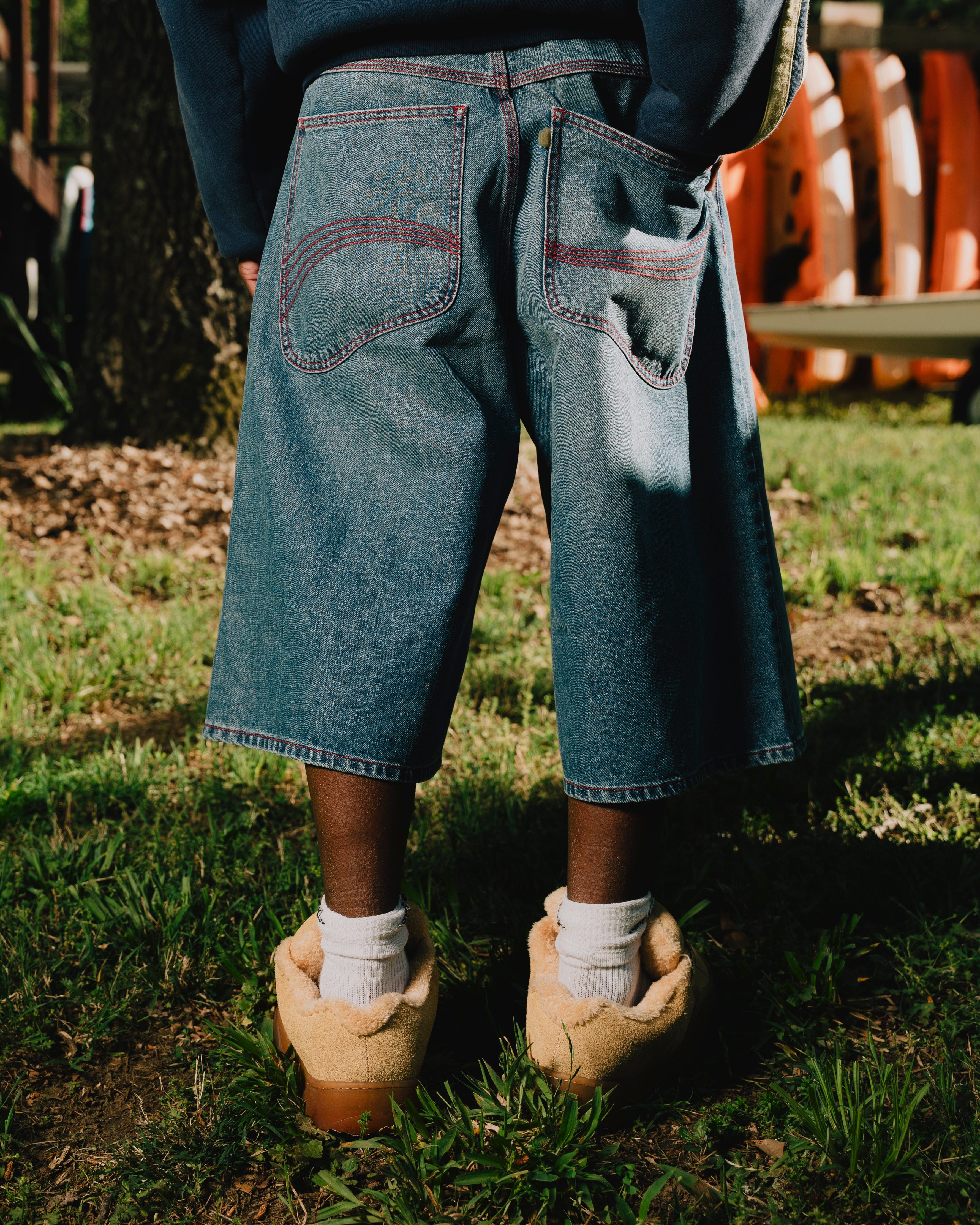 ERL INDIANA DENIM SHORT