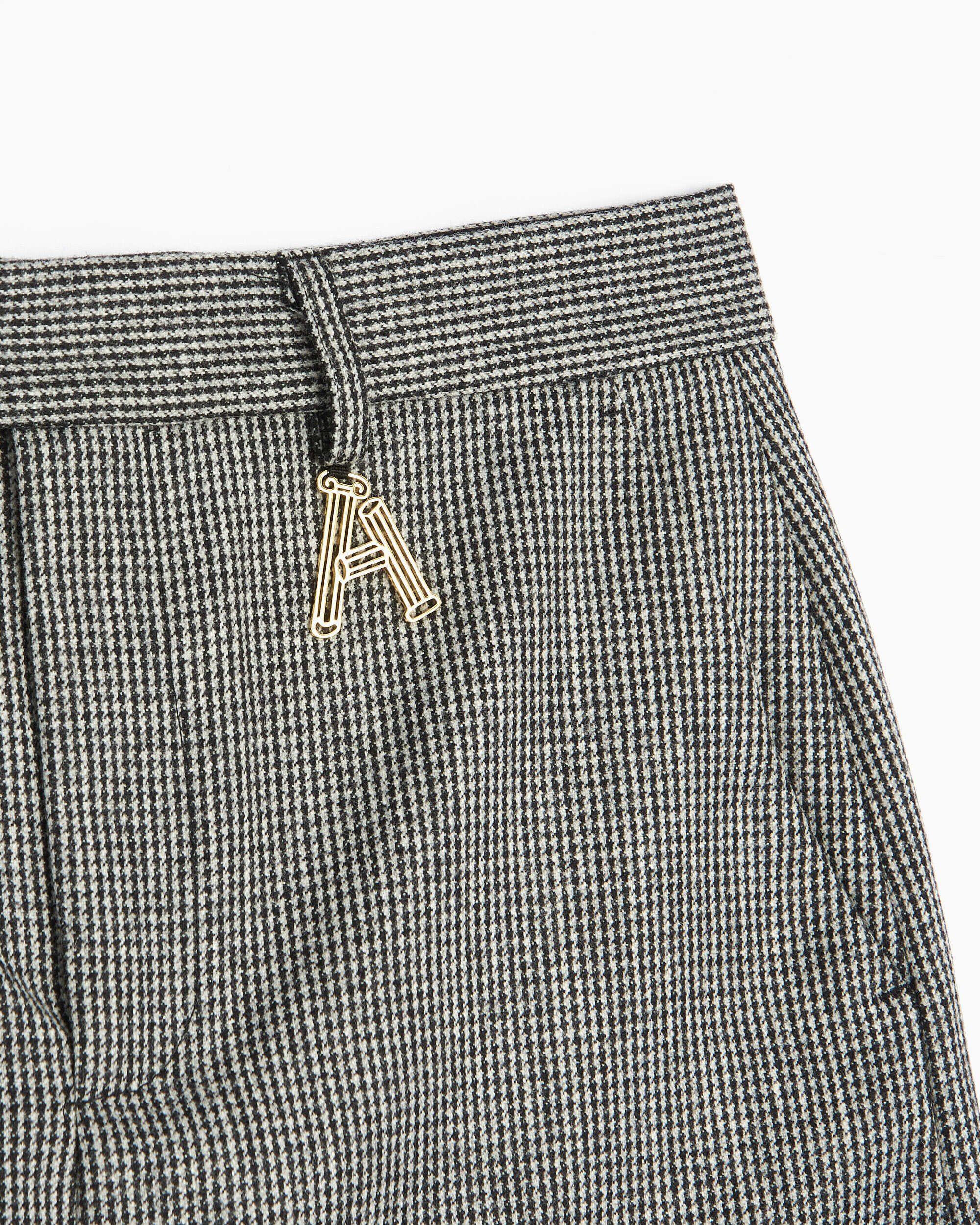 Aries Falda Aries Zip Detail Tailored Women's Mini Skirt para mujer