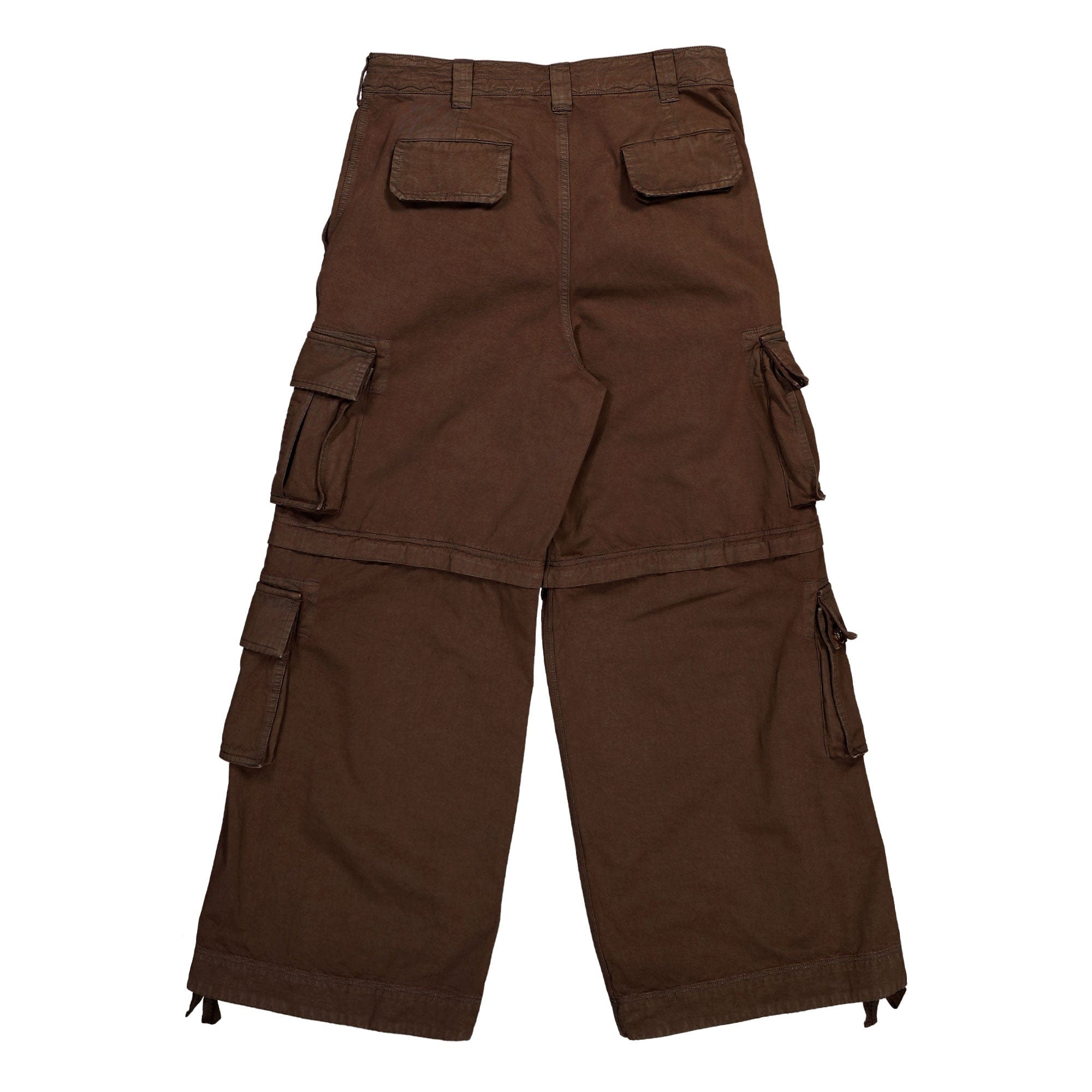 ERL Woven Zip - Off Cargo Pants