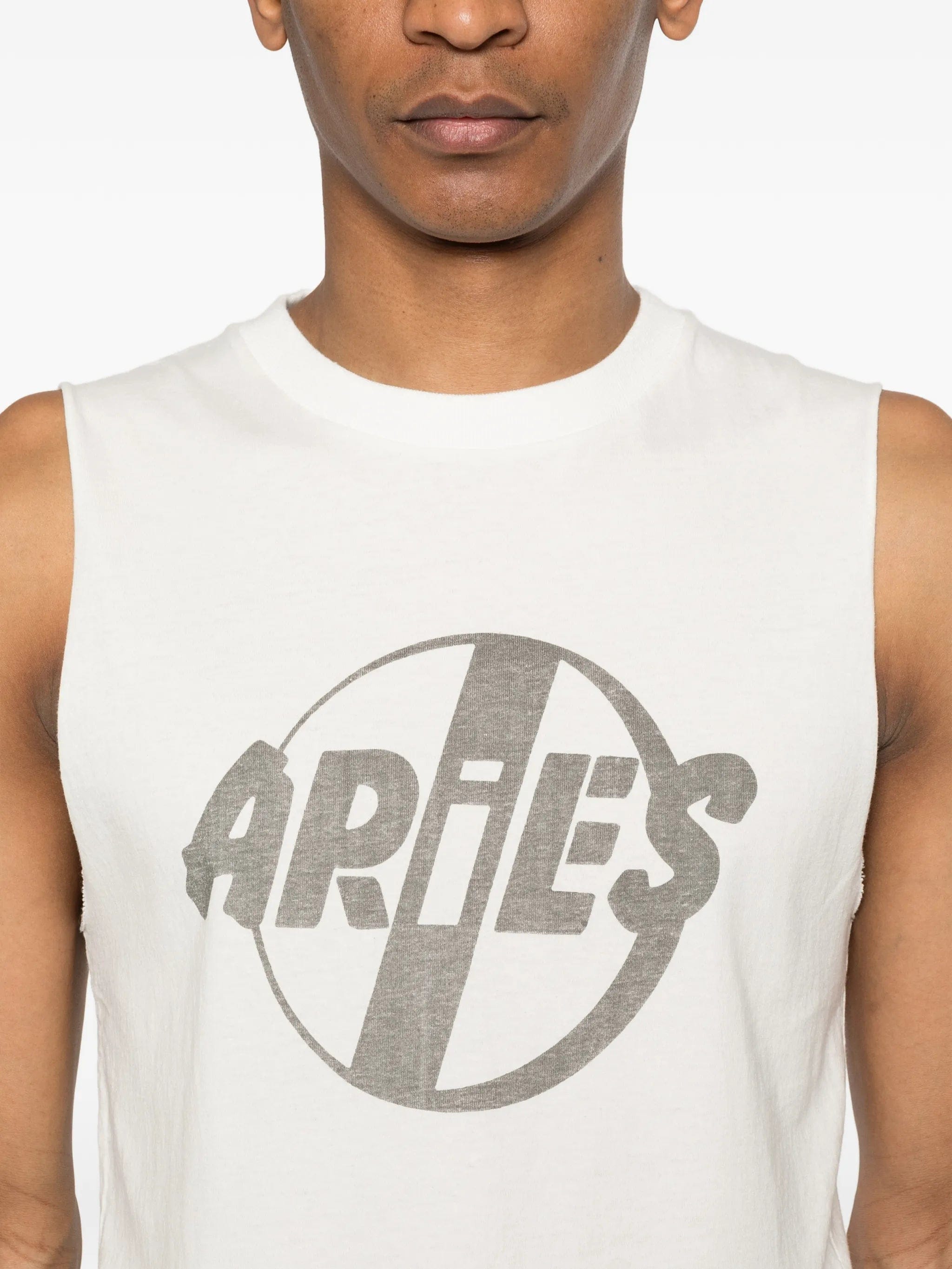 Aries Punk logo muscle vest