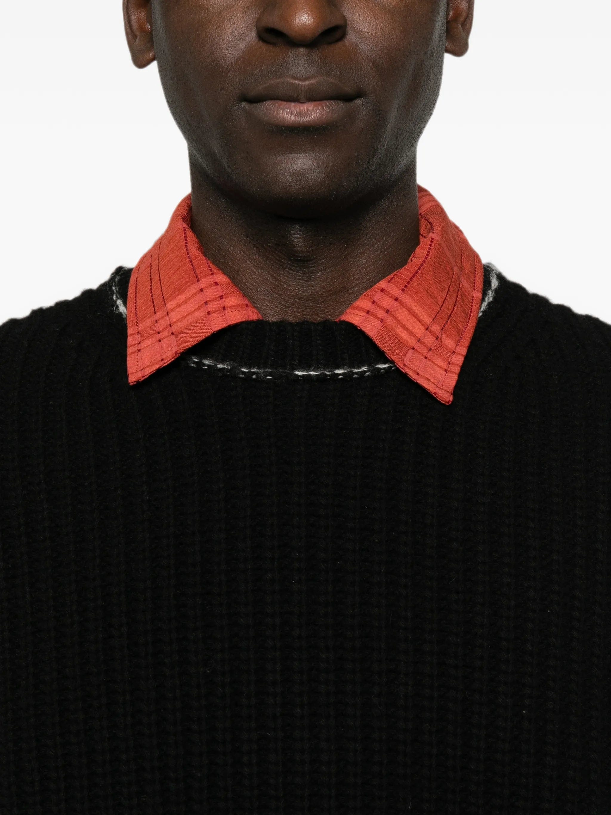 Aries logo - patch long - sleeve sweater