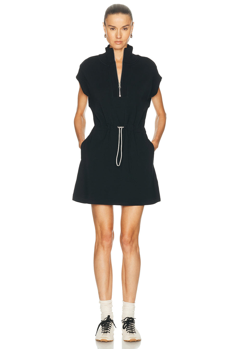 Varley Avaya Half Zip Dress