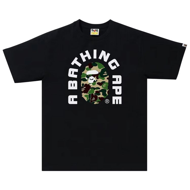 My Store BAPE ABC COLLEGE LOGO BLACK