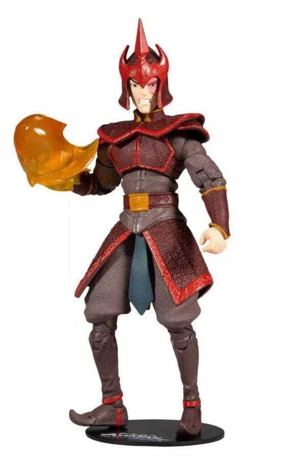 Mcfarlane Toys Avatar the Last Airbender - Prince Zuko Helmeted Gold US Exclusive 7" Action Figure