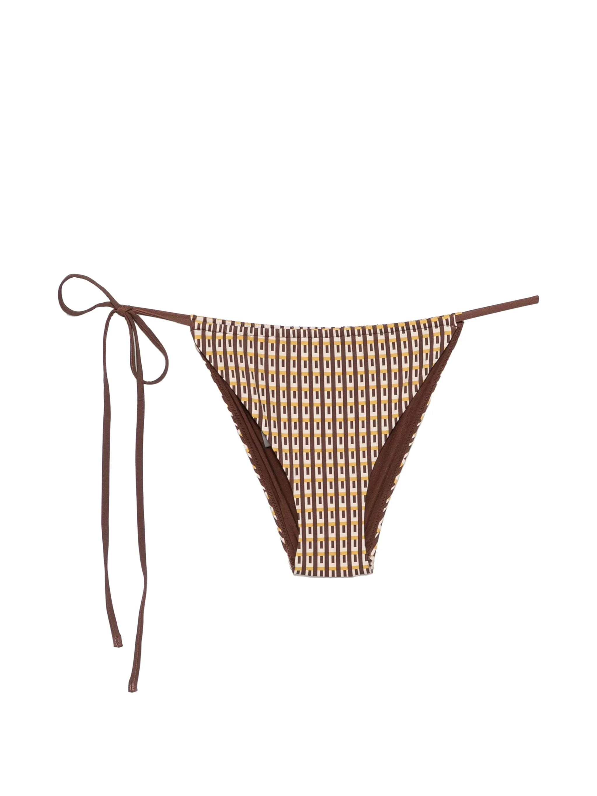SIR. geometric - print bikini bottoms