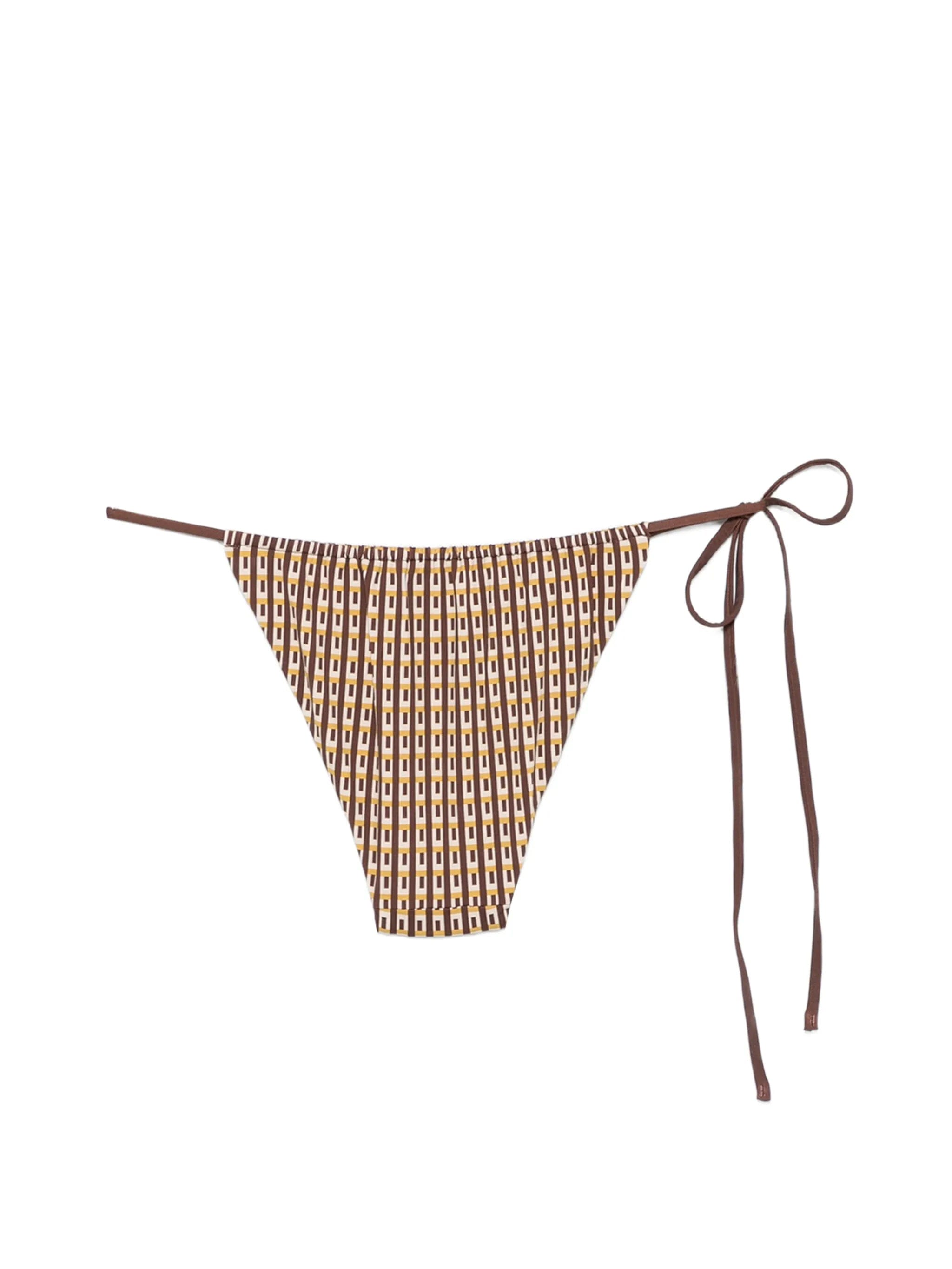 SIR. geometric - print bikini bottoms