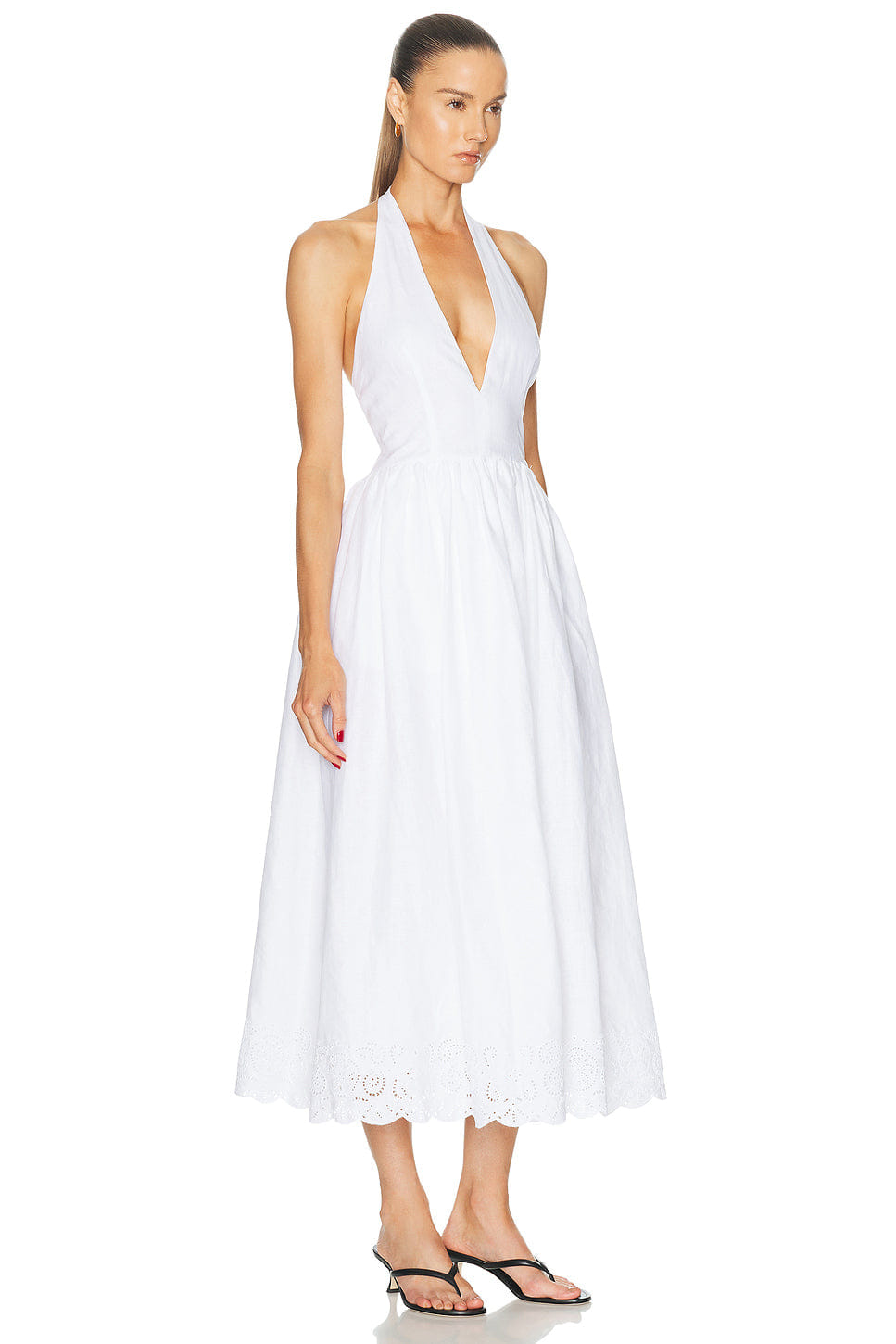 Staud Grazia Linen Dress
