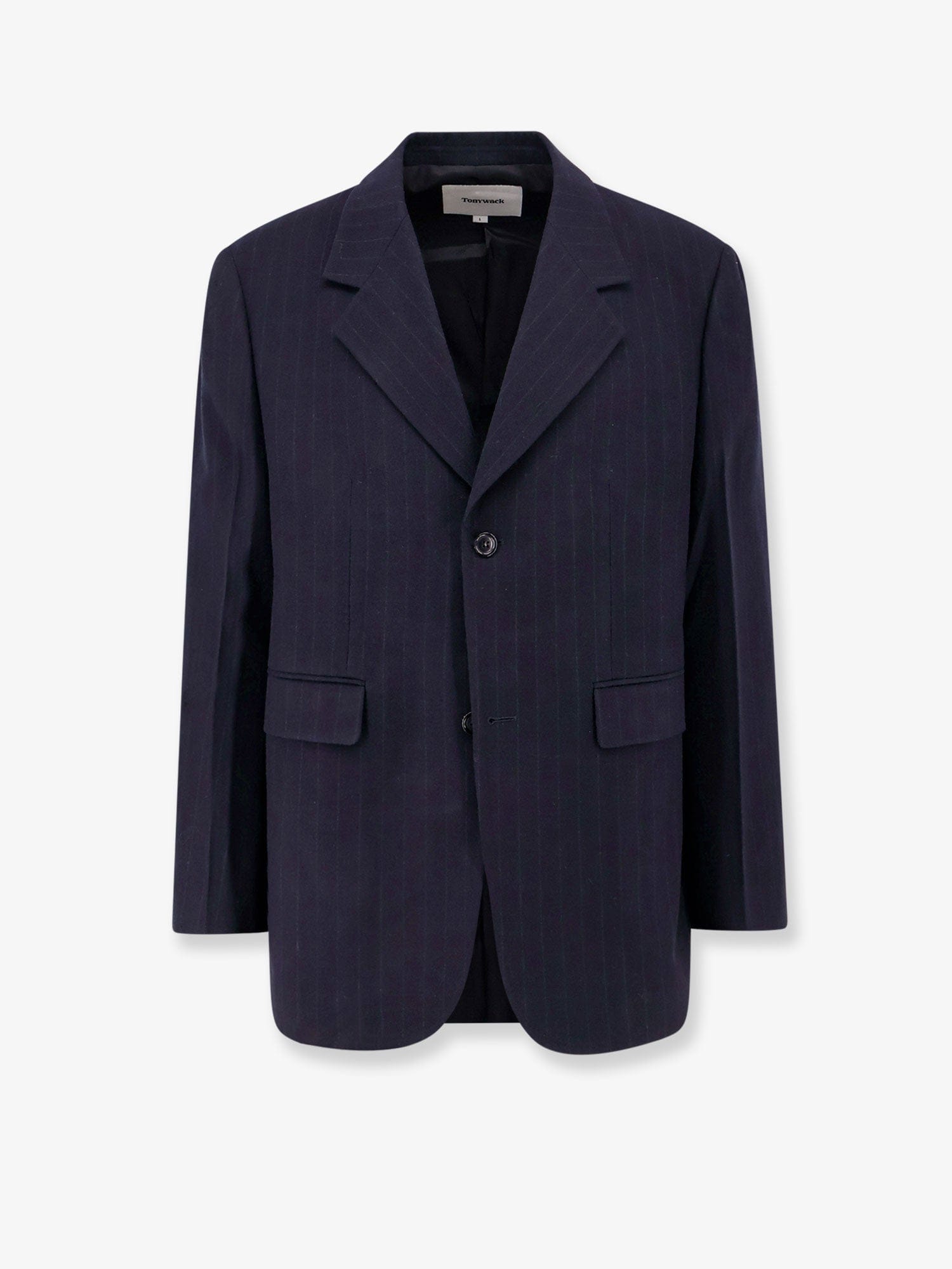 Tonywack Wool blazer with striped motif