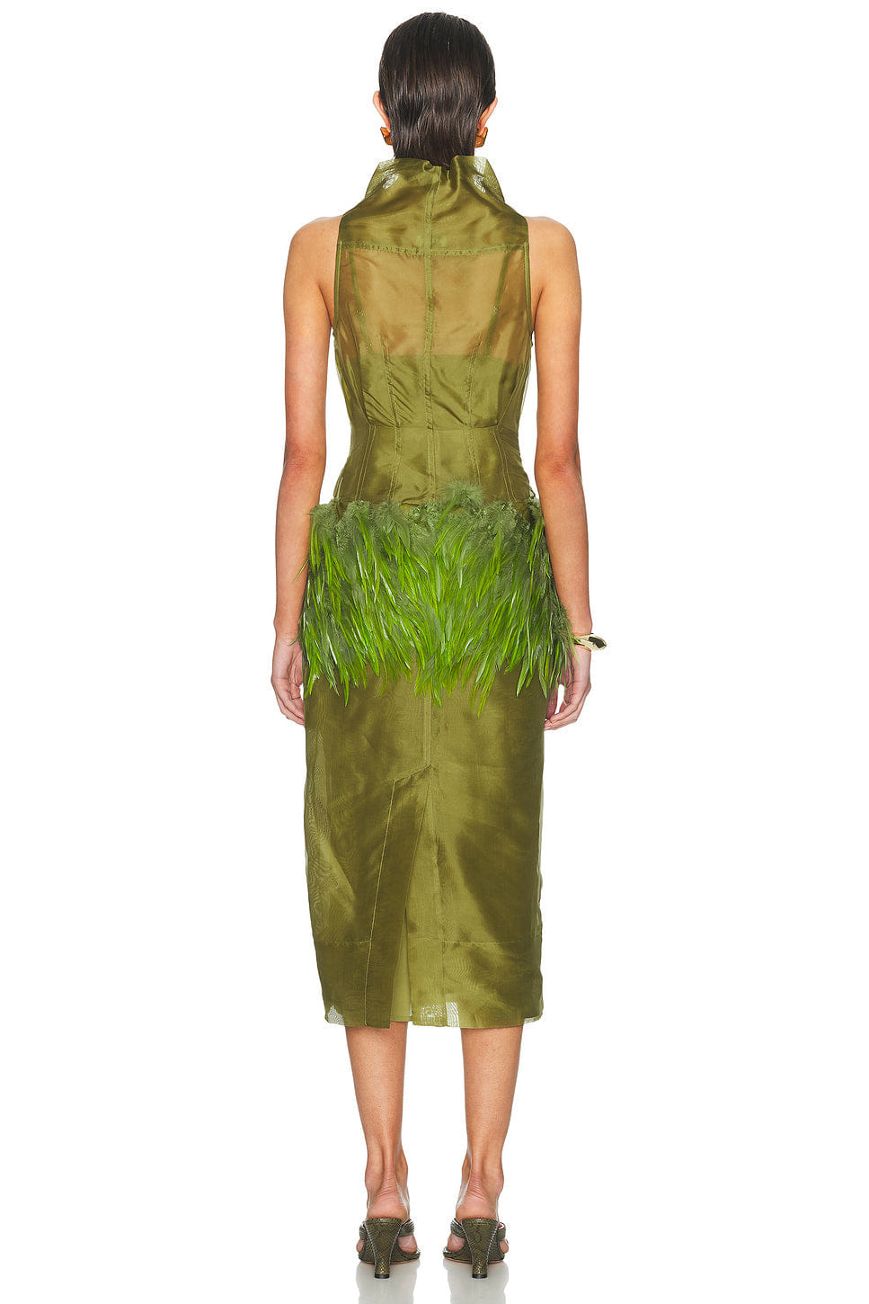 Staud Bisou Silk Dress