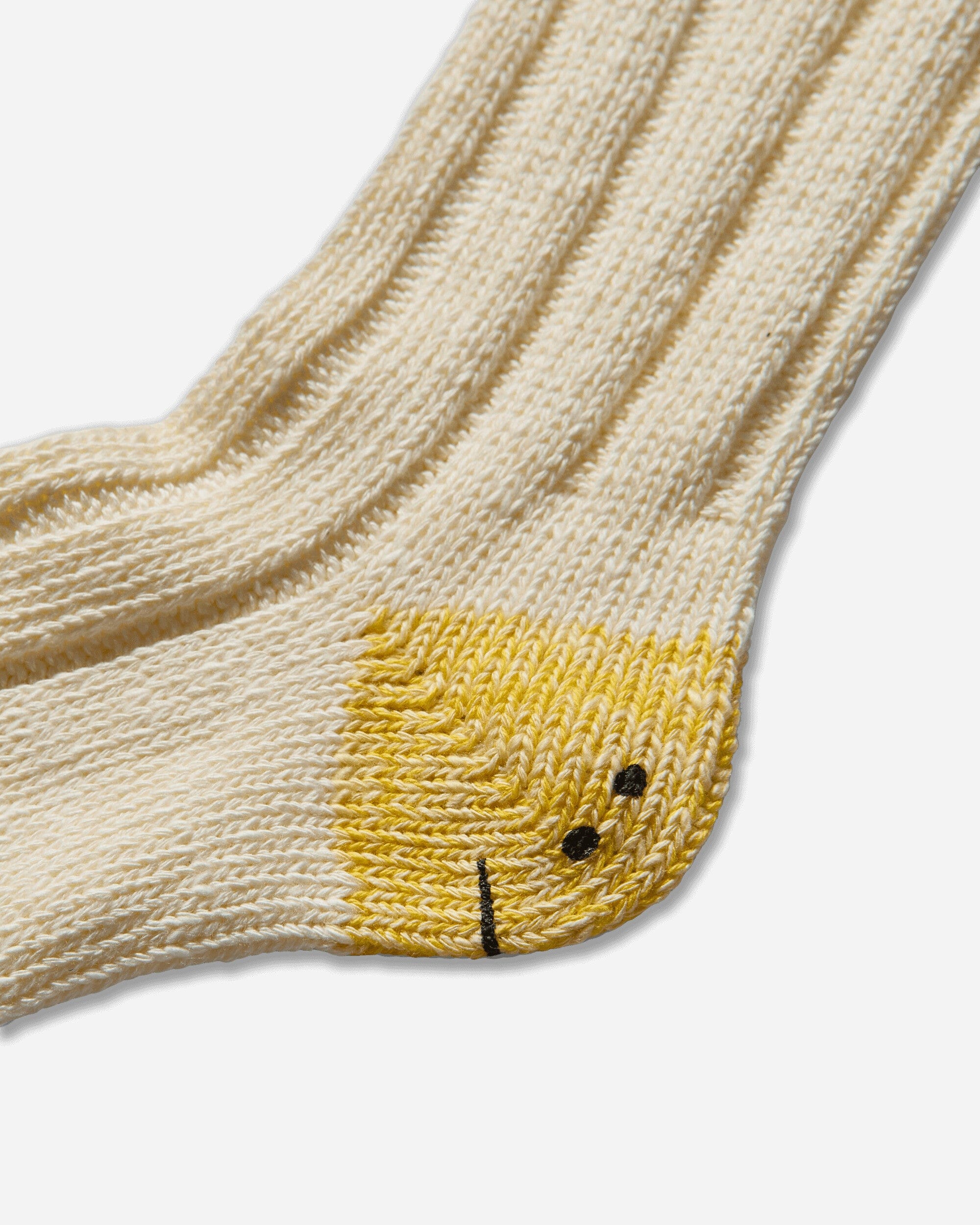 Kapital 56 Yarns MA - 1 Rainbowy Happy Heel Socks White