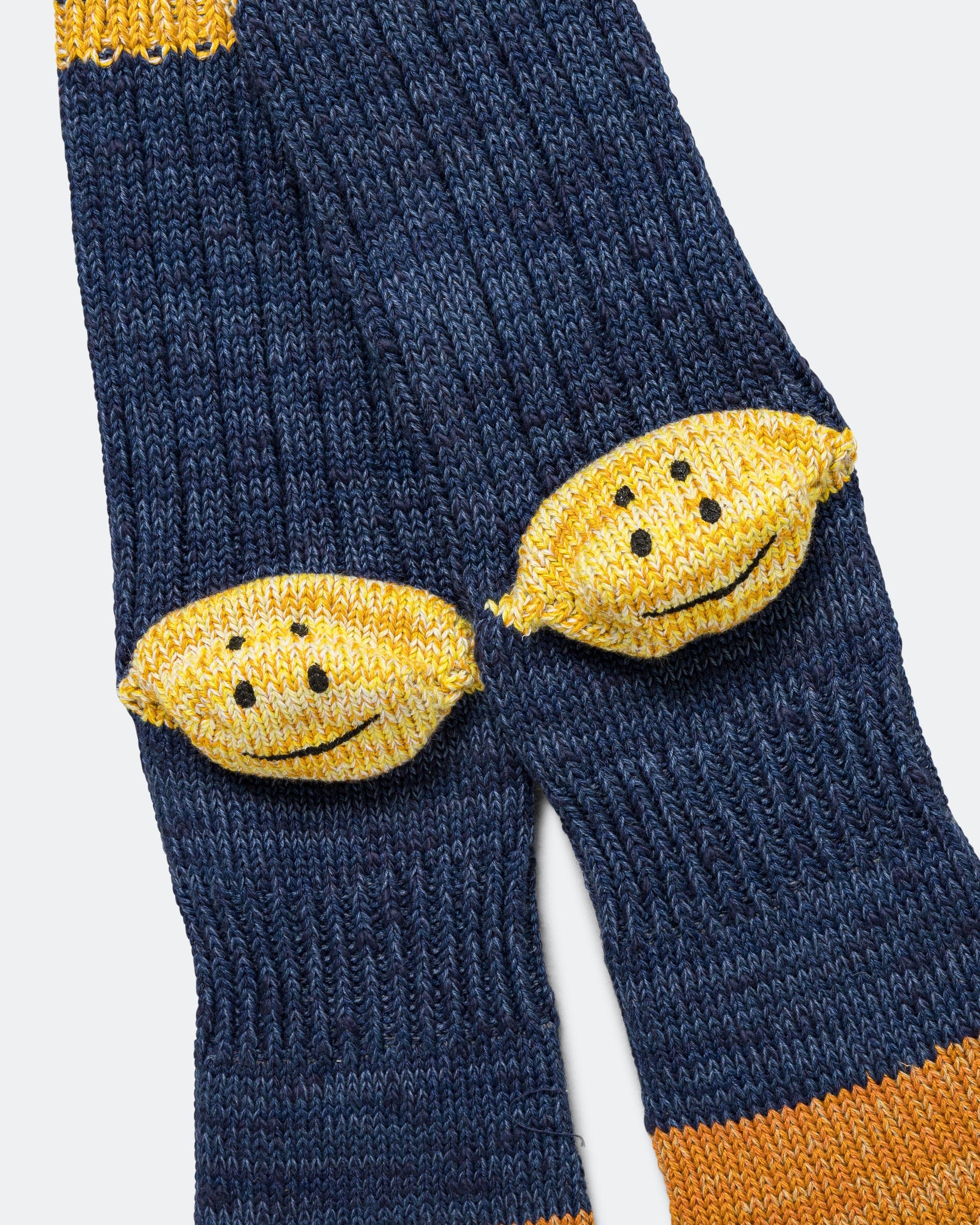 Kapital 60Yarns Grandrelle IVY RAINBOWY HAPPY Heel - Hold Socks - Navy