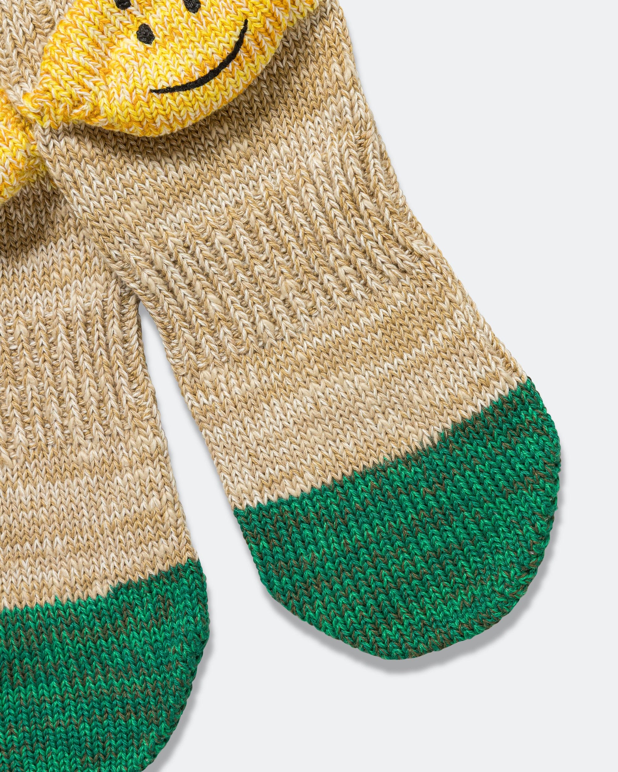 Kapital 60Yarns Grandrelle IVY RAINBOWY HAPPY Heel - Hold Socks - Beige