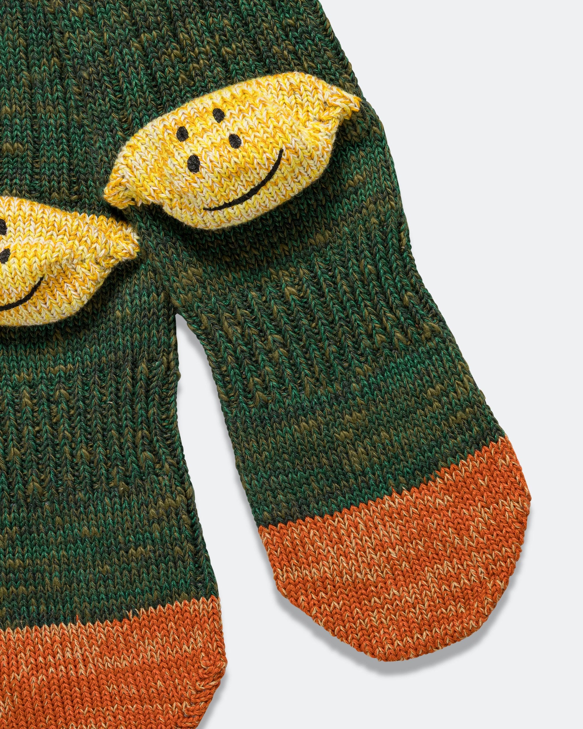 Kapital 60Yarns Grandrelle IVY RAINBOWY HAPPY Heel - Hold Socks - Green
