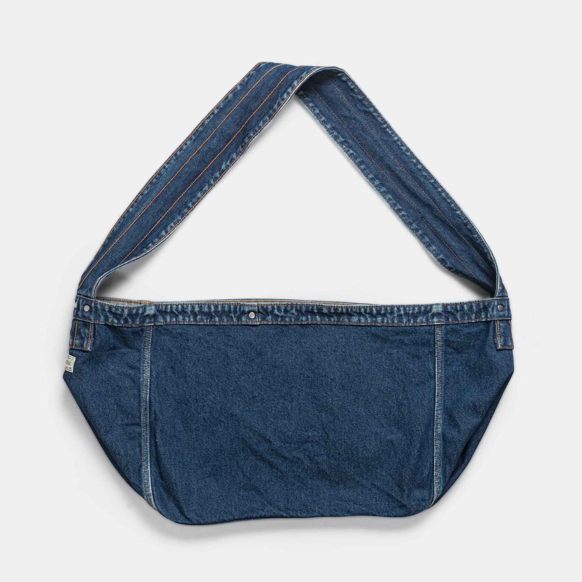 Kapital 13 oz Denim NEWS PAPER BAG GUIDING LIGHT